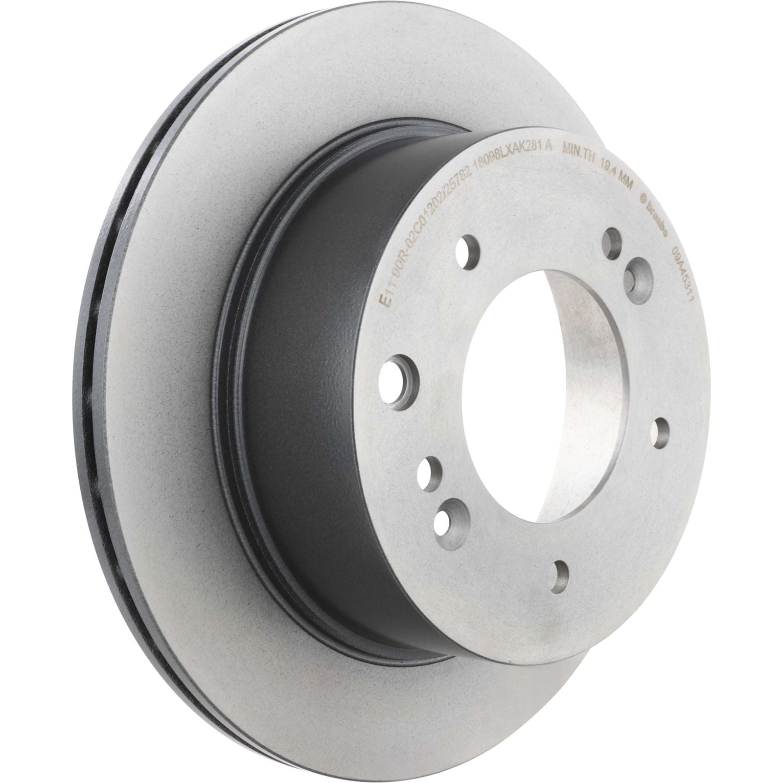 PRIME UV Coated Rear Disc Brake Rotor - 09.A453.11_05