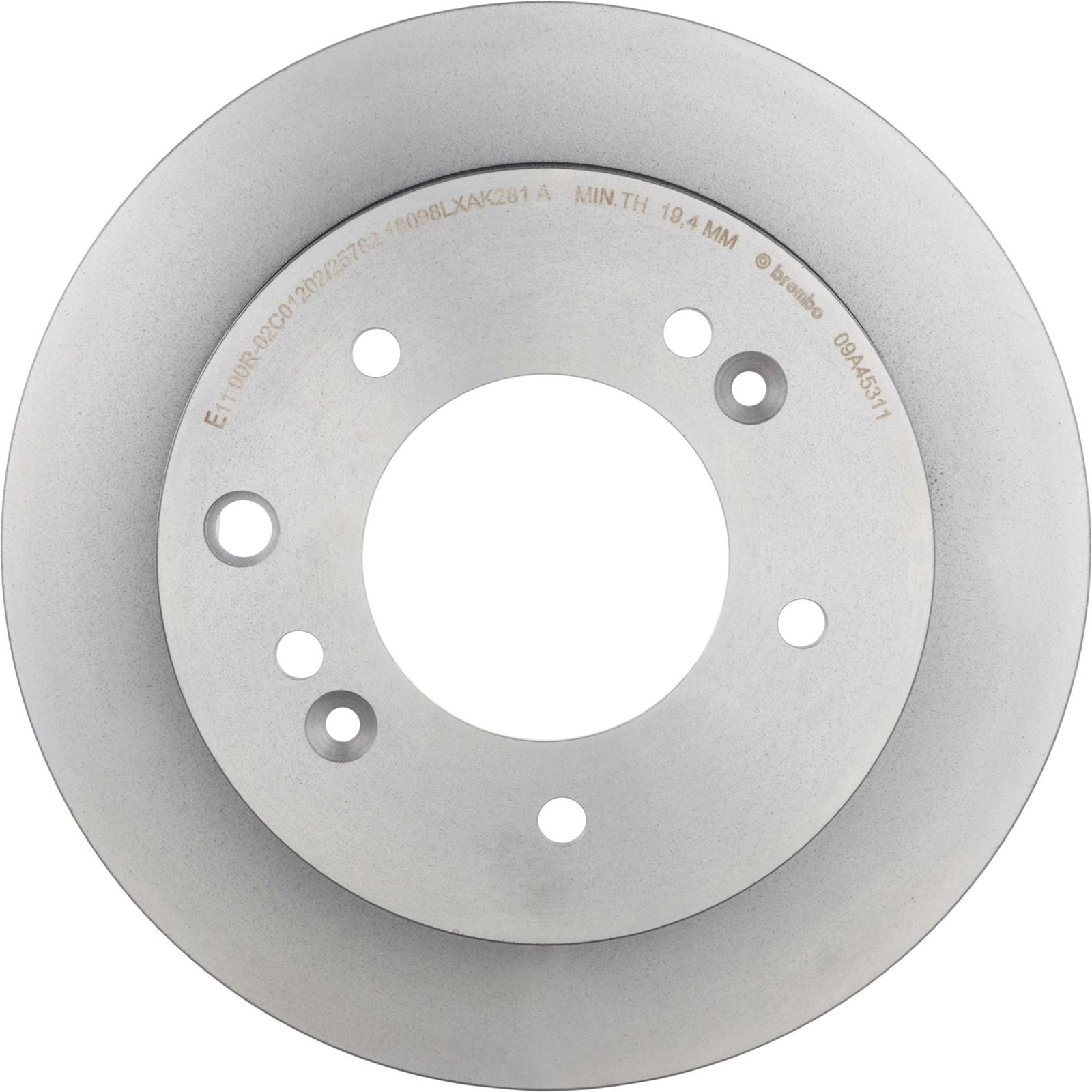 PRIME UV Coated Rear Disc Brake Rotor - 09.A453.11_02