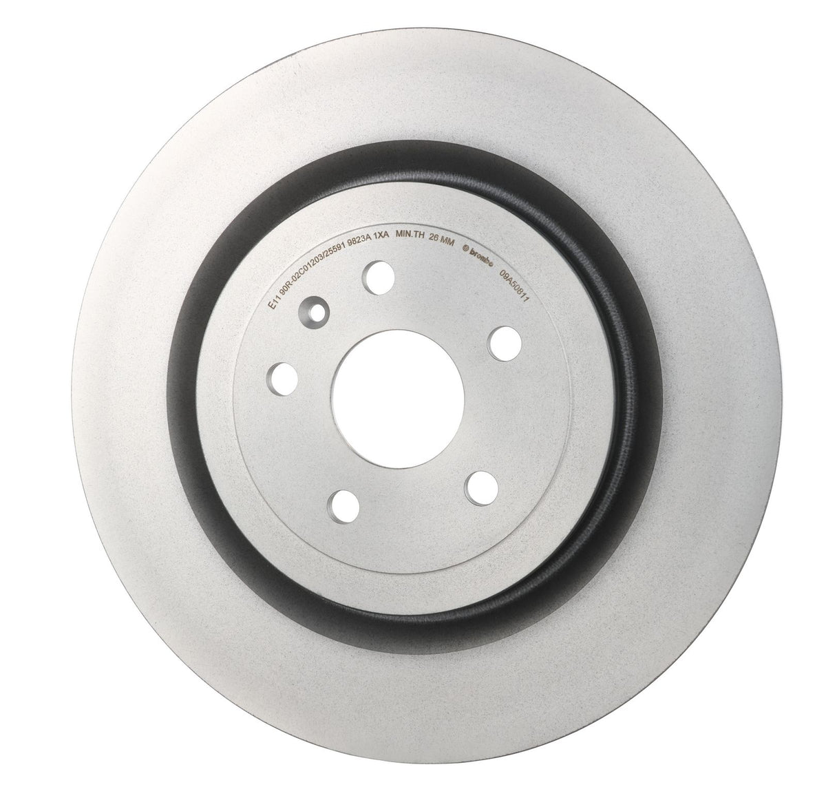 PRIME UV Coated Rear Disc Brake Rotor - 09.A508.11_03