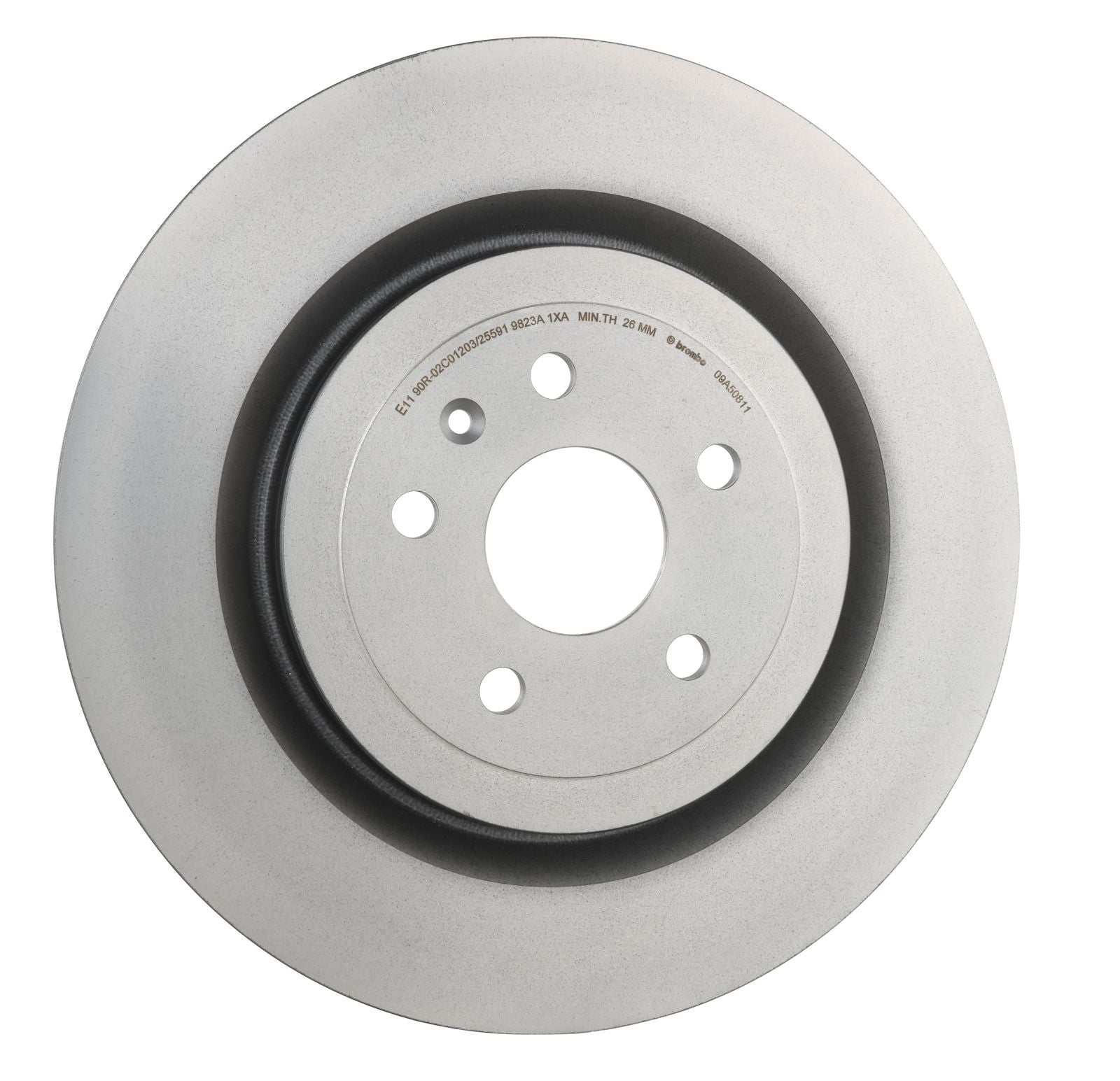 PRIME UV Coated Rear Disc Brake Rotor - 09.A508.11_25