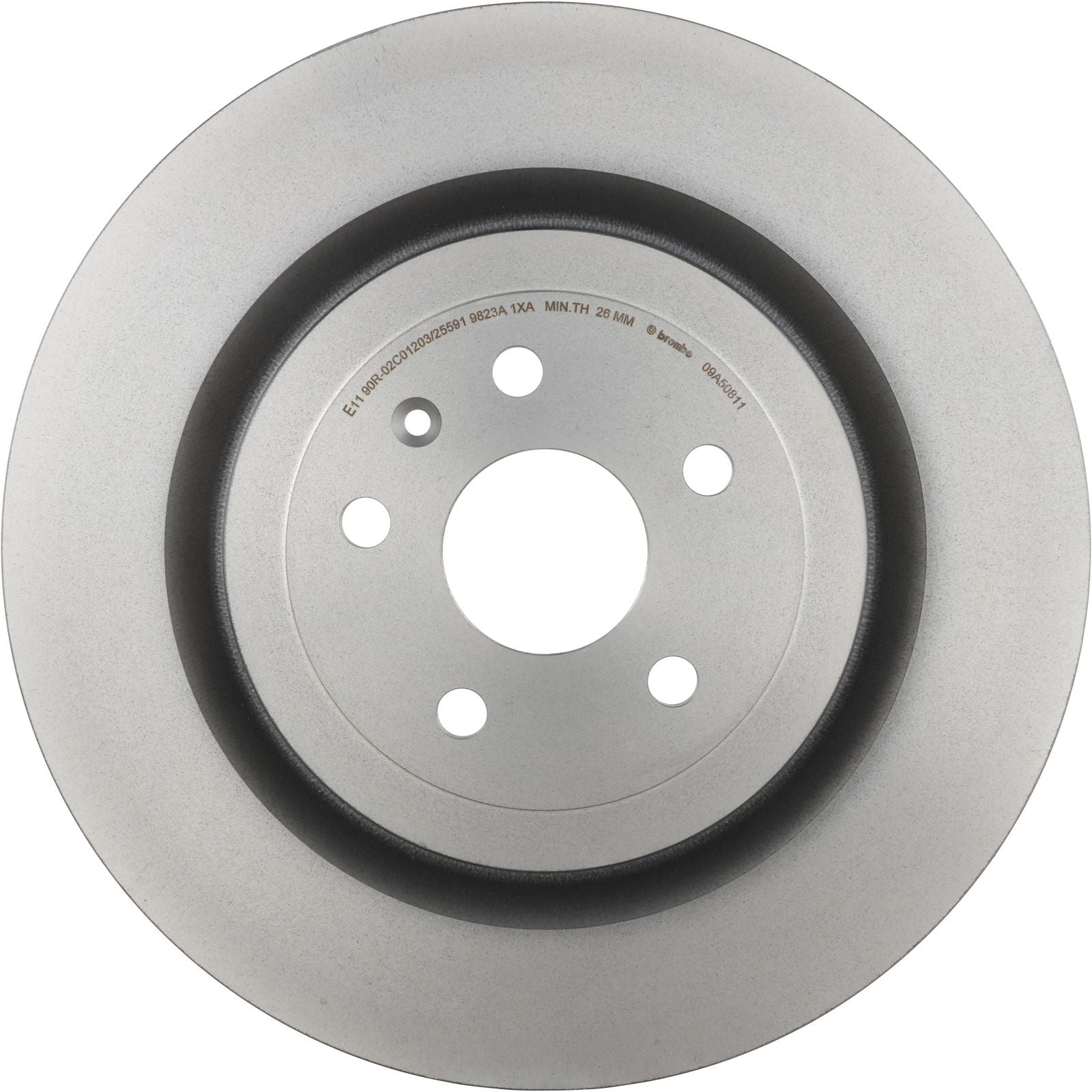 PRIME UV Coated Rear Disc Brake Rotor - 09.A508.11_03