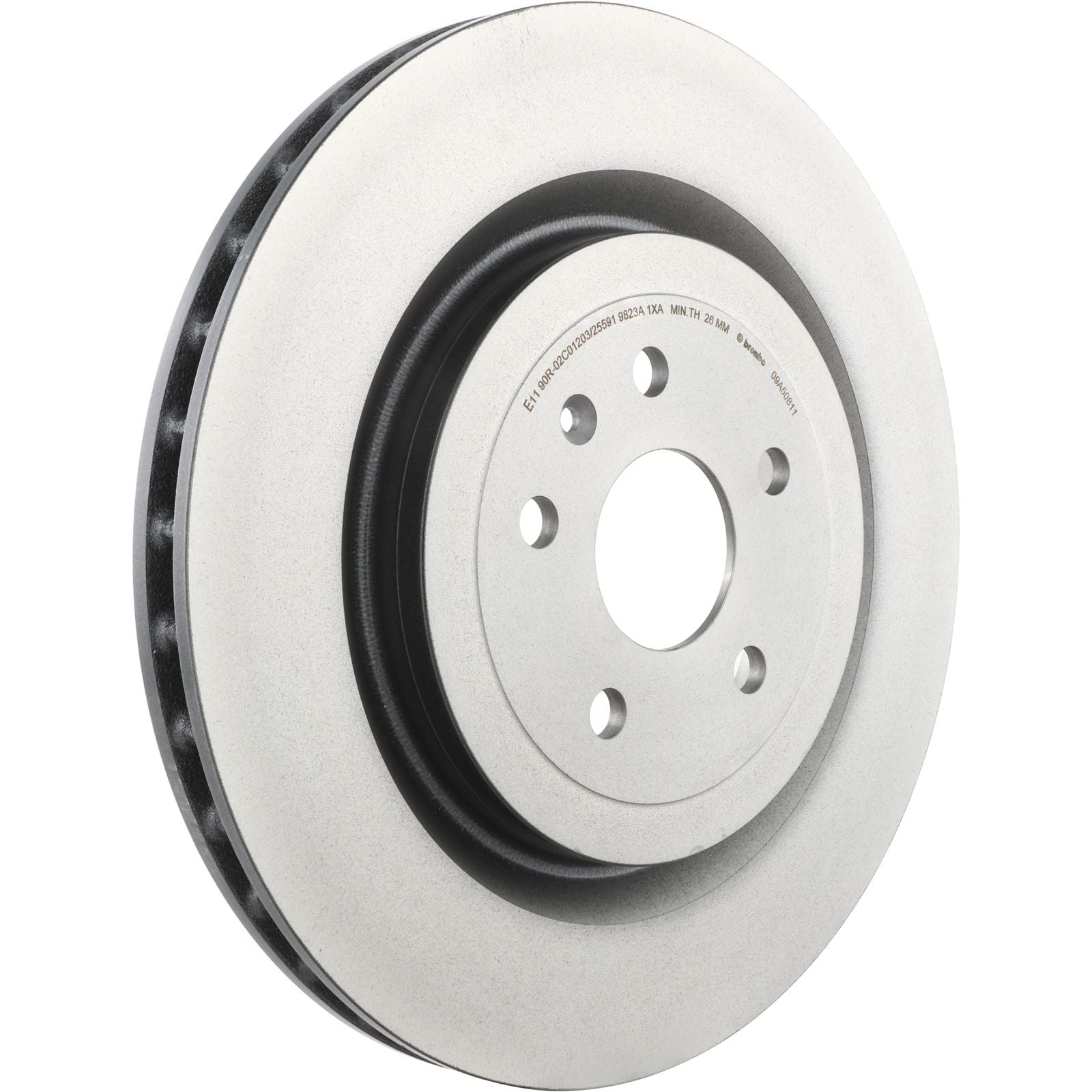 PRIME UV Coated Rear Disc Brake Rotor - 09.A508.11_01