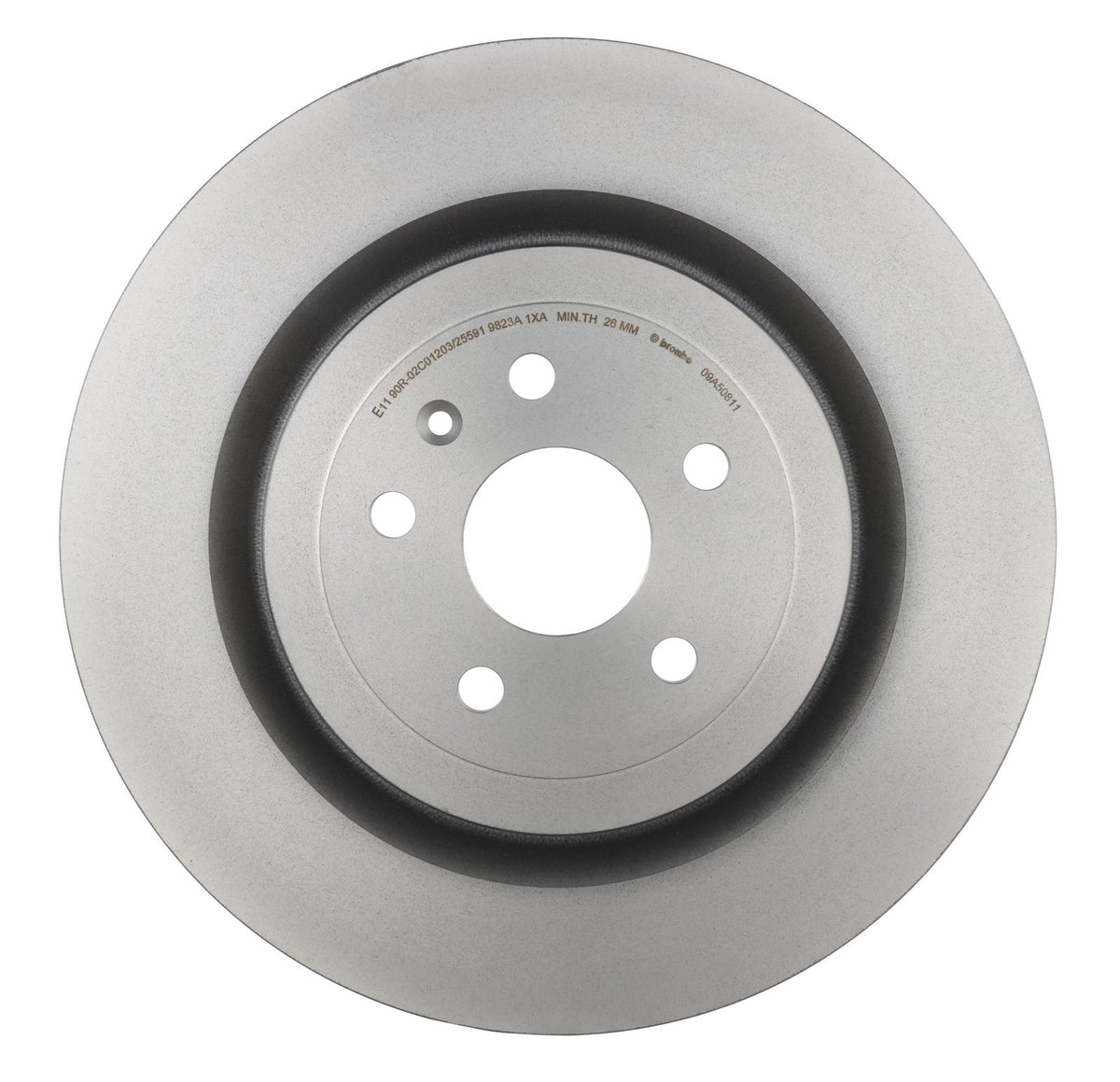 PRIME UV Coated Rear Disc Brake Rotor - 09.A508.11_02