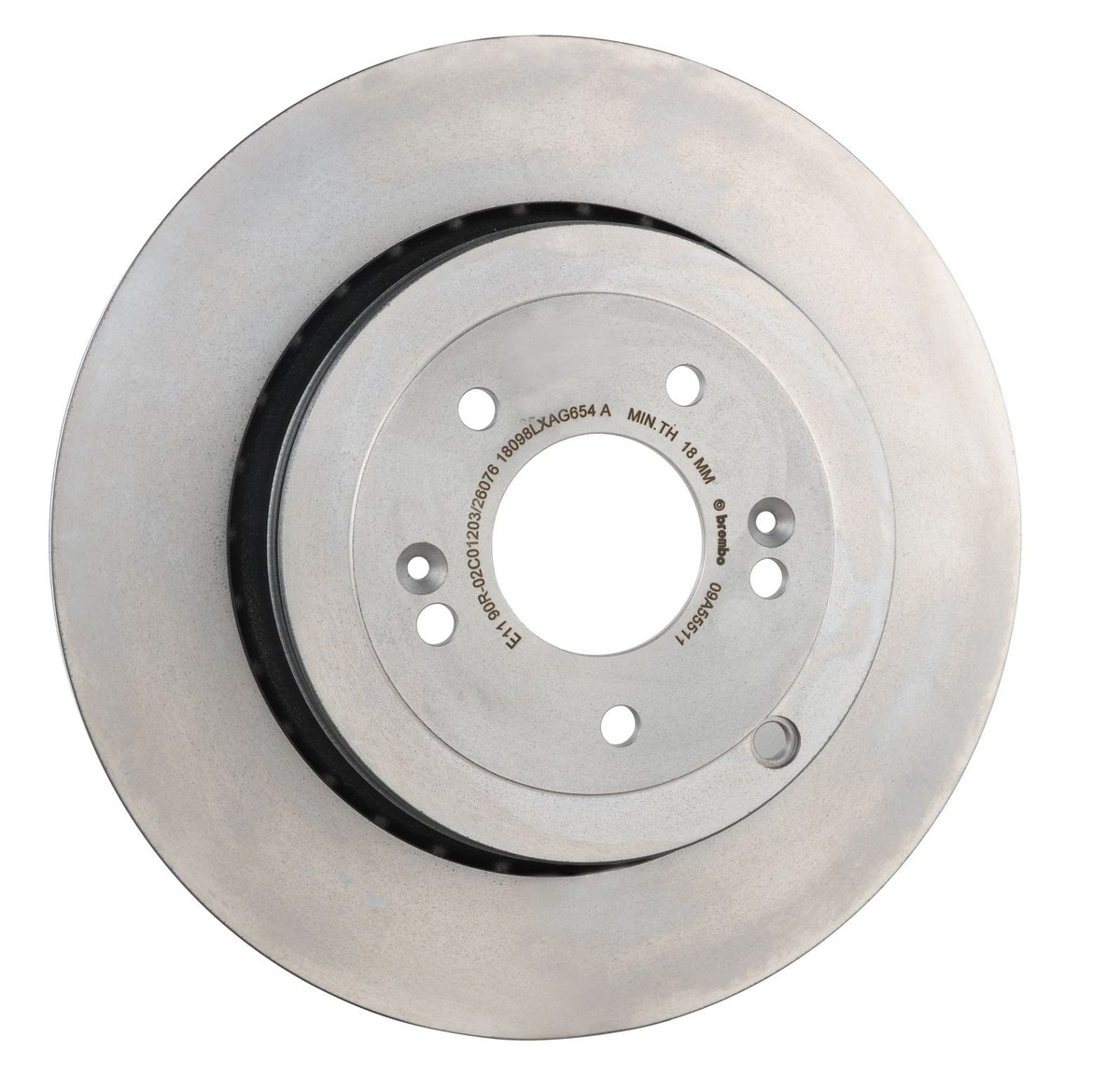 PRIME UV Coated Rear Disc Brake Rotor - 09.A555.11_29