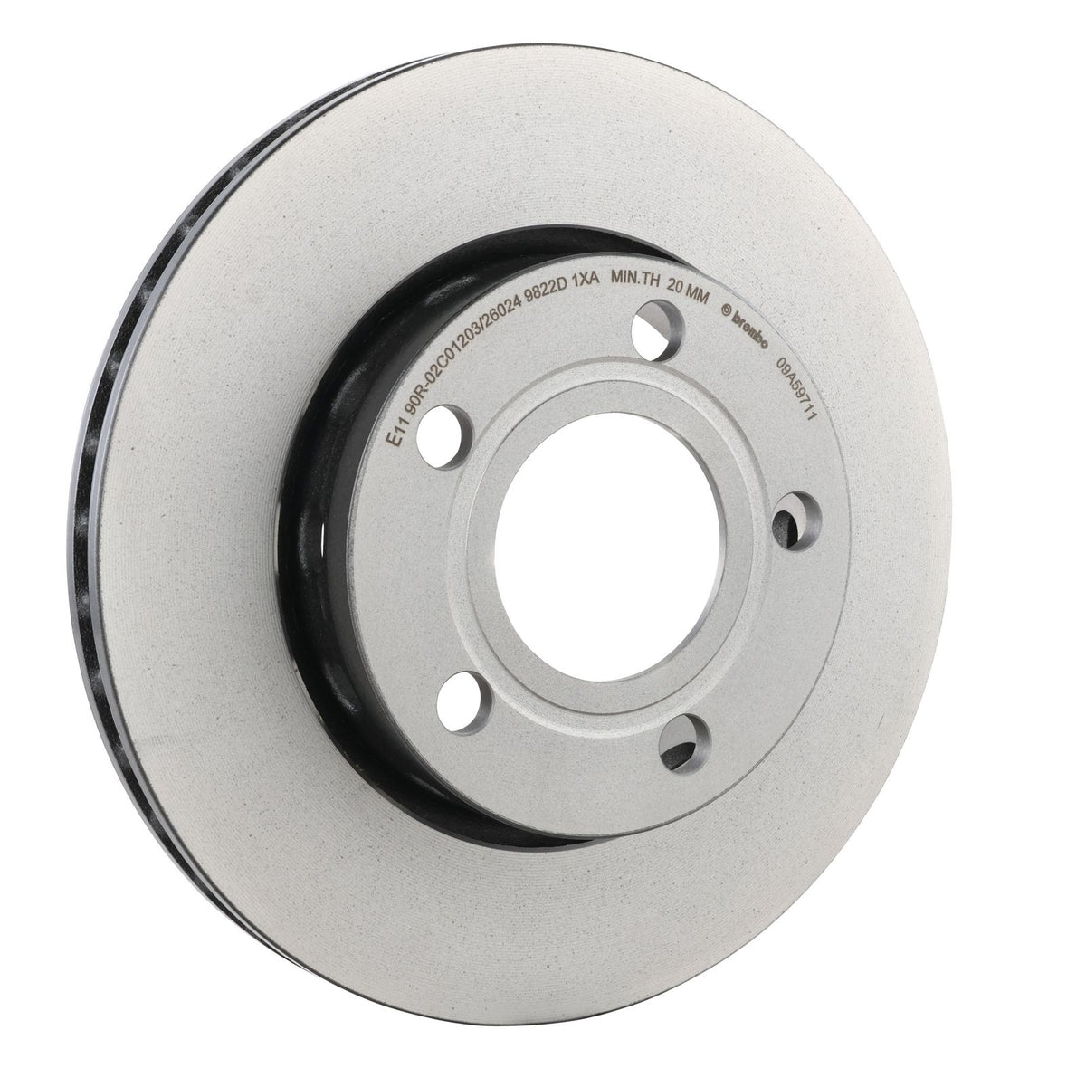 PRIME UV Coated Rear Disc Brake Rotor - 09.A597.11_28