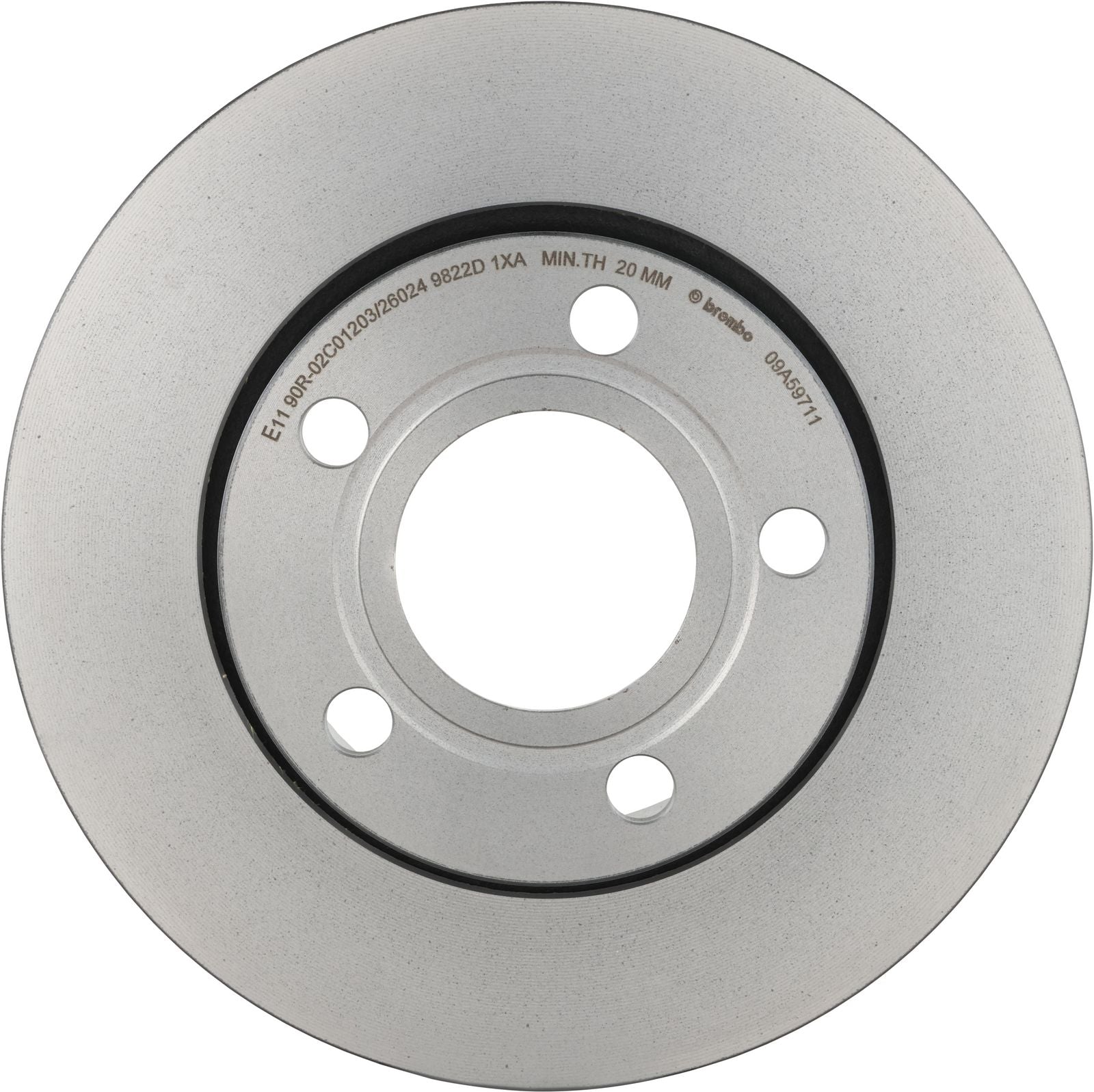 PRIME UV Coated Rear Disc Brake Rotor - 09.A597.11_03