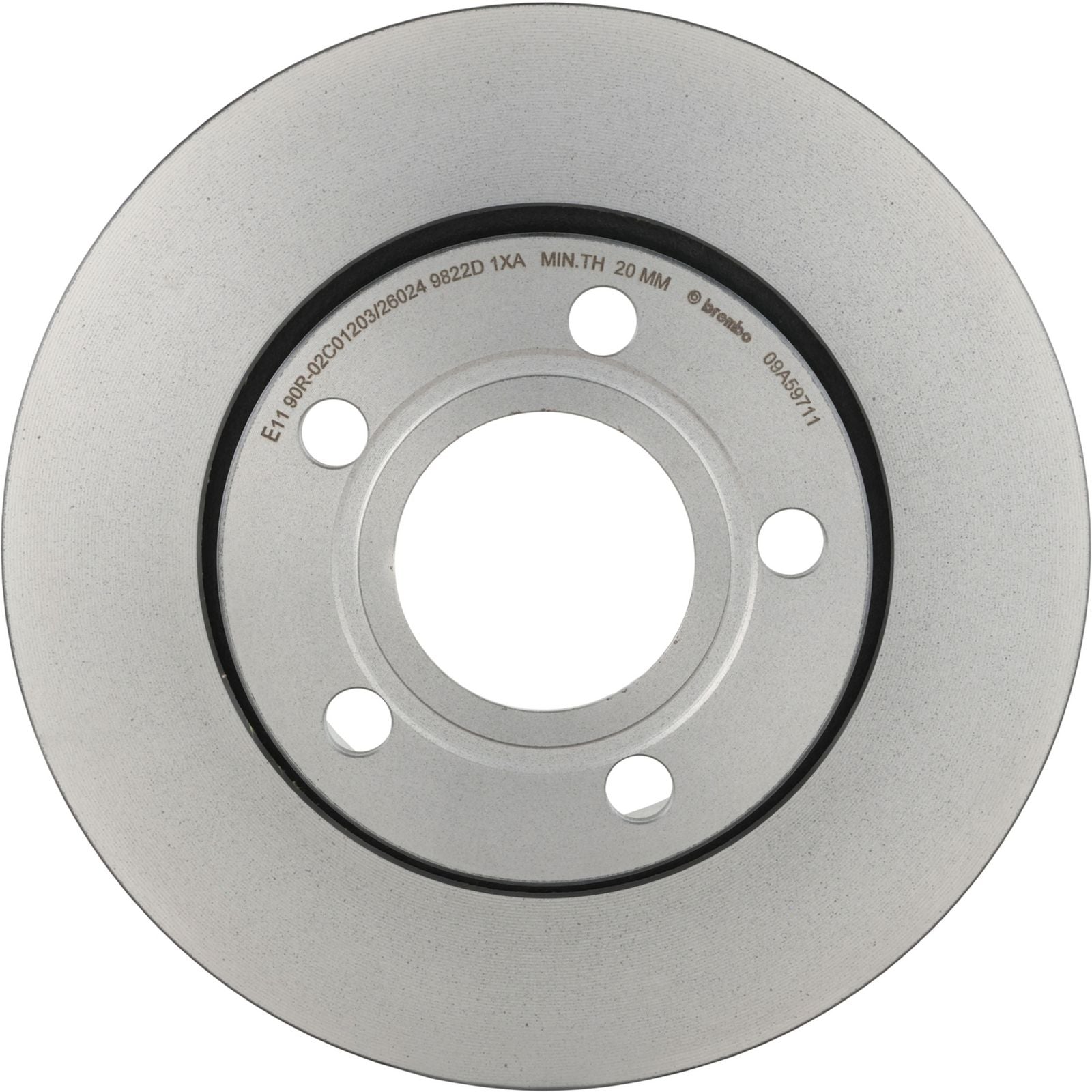 PRIME UV Coated Rear Disc Brake Rotor - 09.A597.11_03