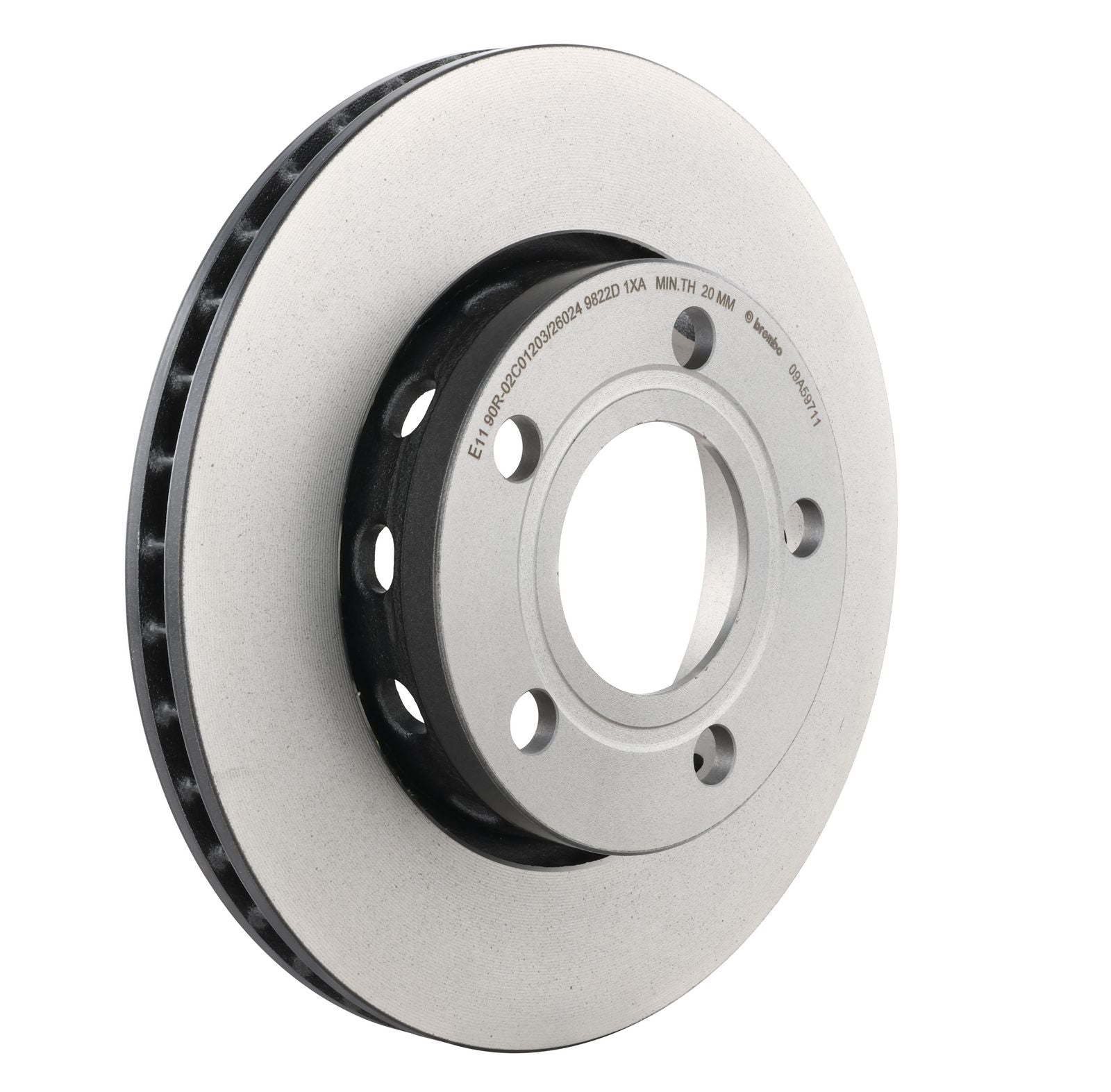 PRIME UV Coated Rear Disc Brake Rotor - 09.A597.11_27