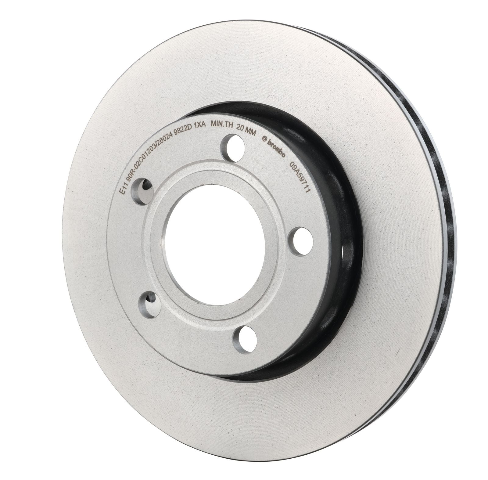 PRIME UV Coated Rear Disc Brake Rotor - 09.A597.11_08