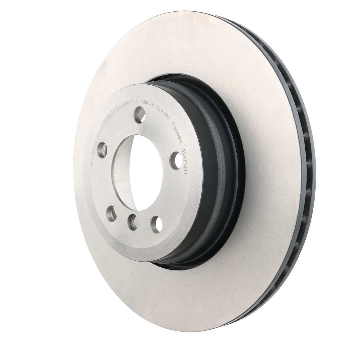 PRIME UV Coated Rear Disc Brake Rotor - 09.A712.11_10