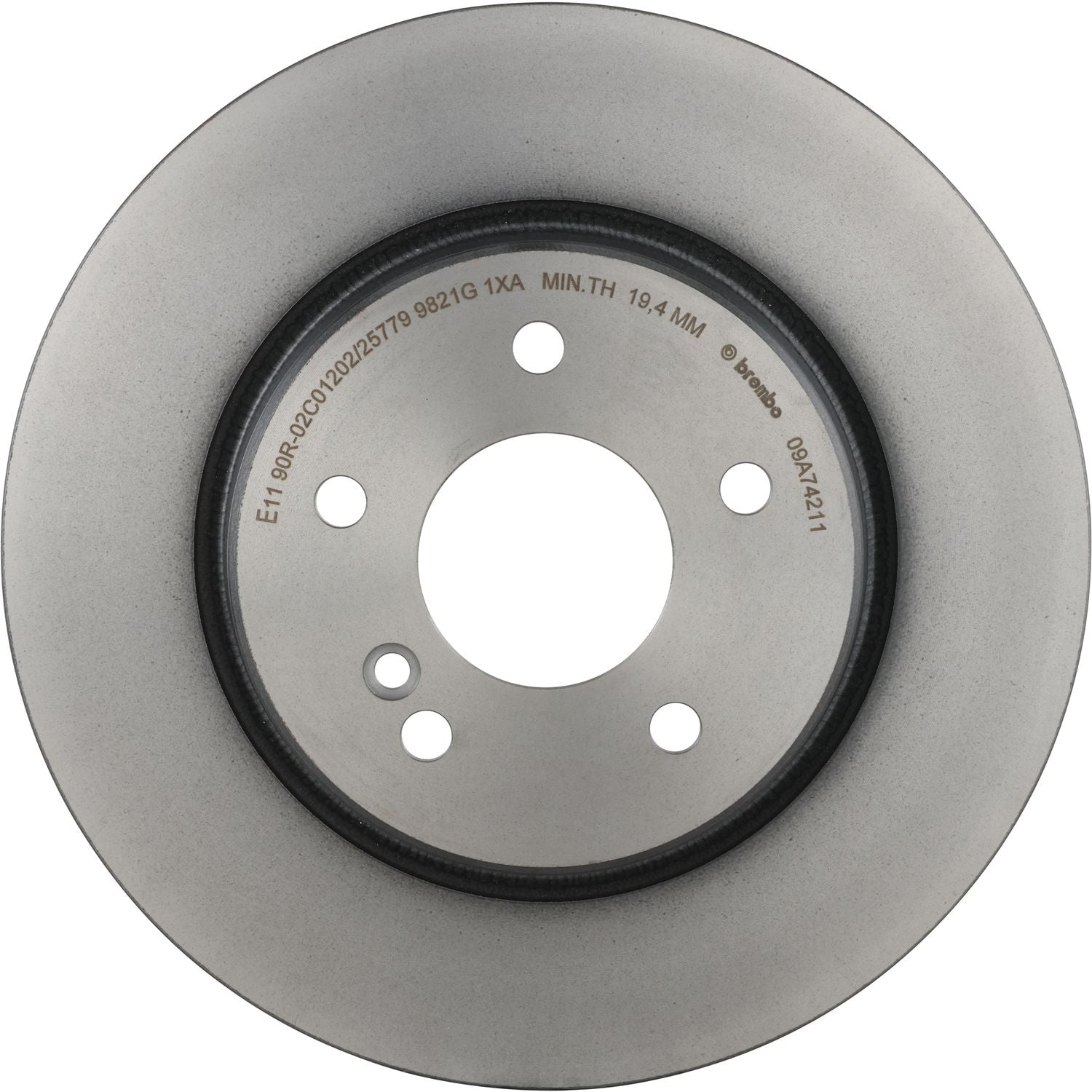 PRIME UV Coated Rear Disc Brake Rotor - 09.A742.11_02