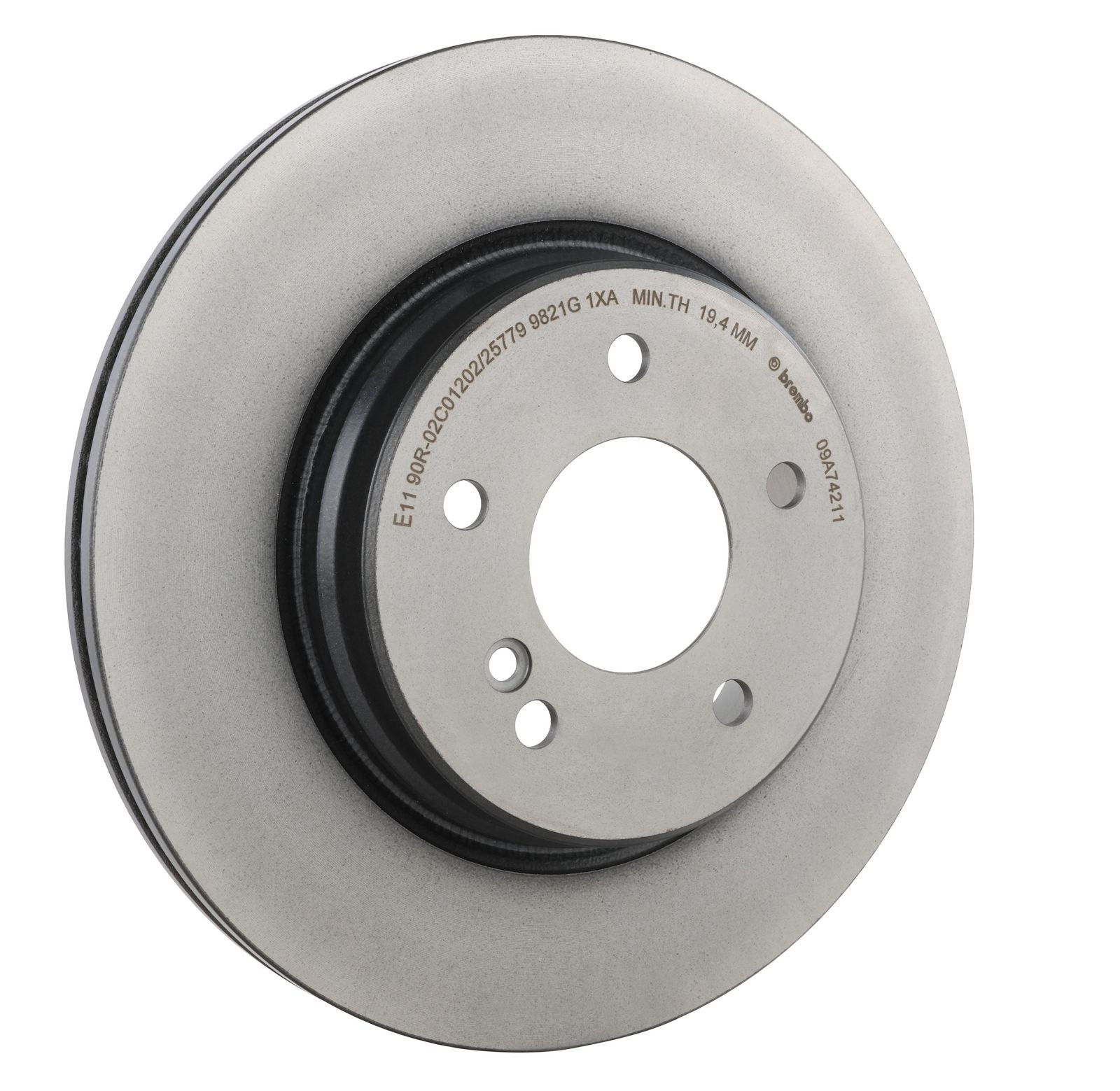 PRIME UV Coated Rear Disc Brake Rotor - 09.A742.11_29