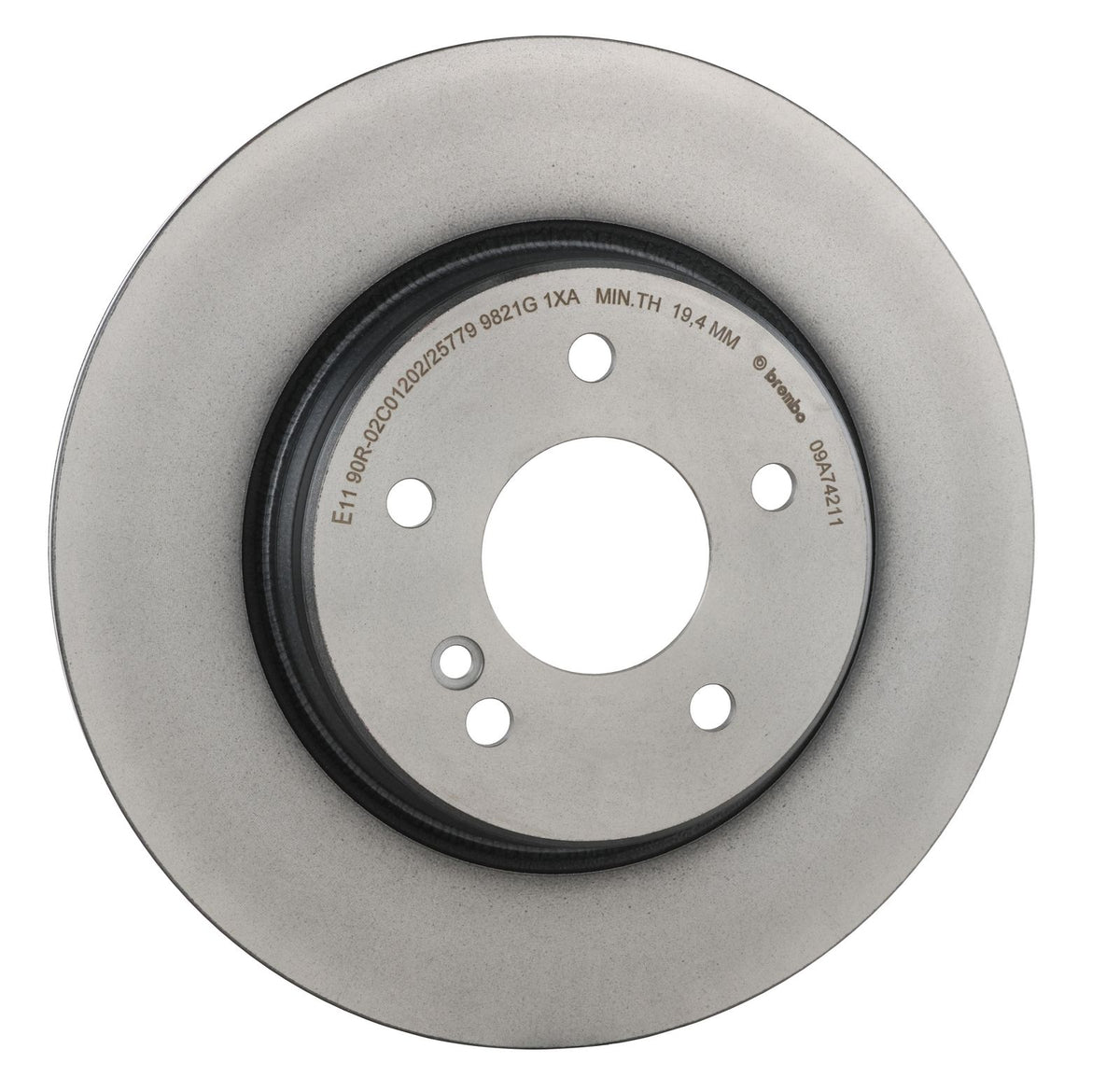 PRIME UV Coated Rear Disc Brake Rotor - 09.A742.11_30