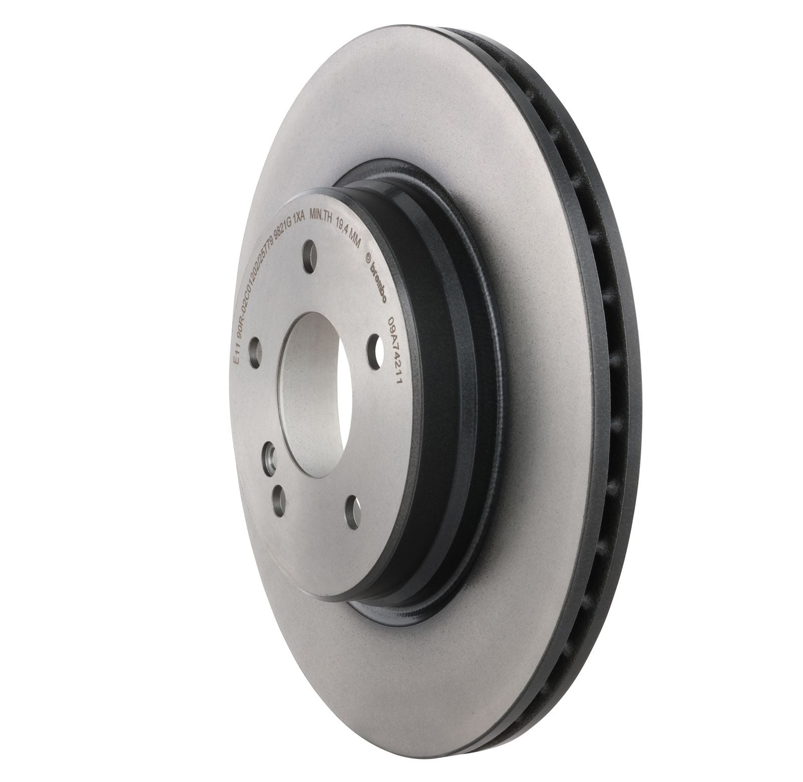 PRIME UV Coated Rear Disc Brake Rotor - 09.A742.11_11