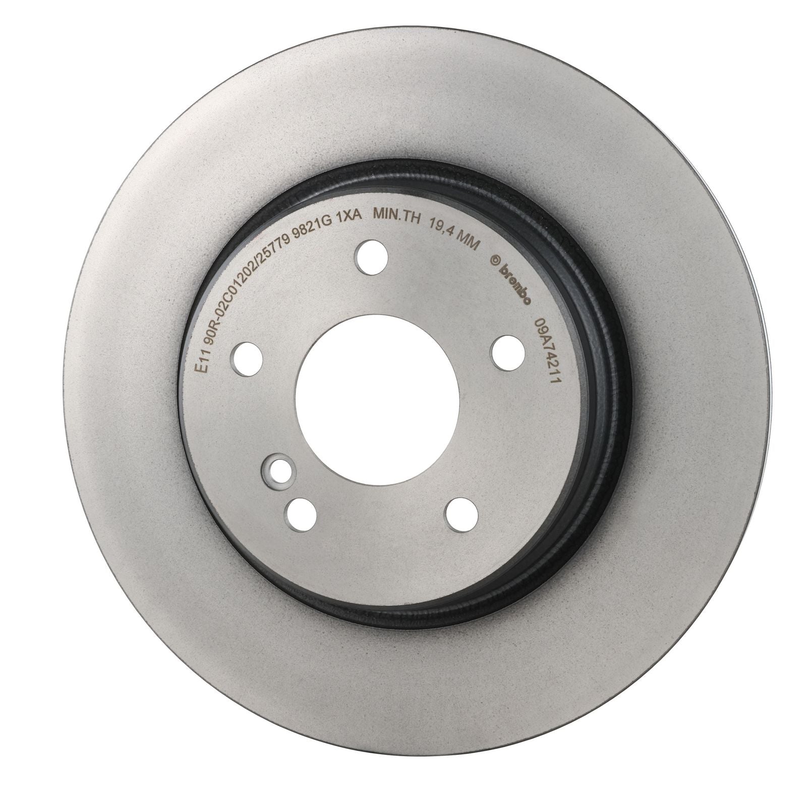 PRIME UV Coated Rear Disc Brake Rotor - 09.A742.11_08