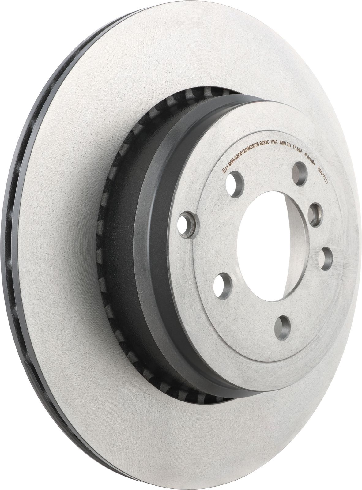 PRIME UV Coated Rear Disc Brake Rotor - 09.A772.11_01