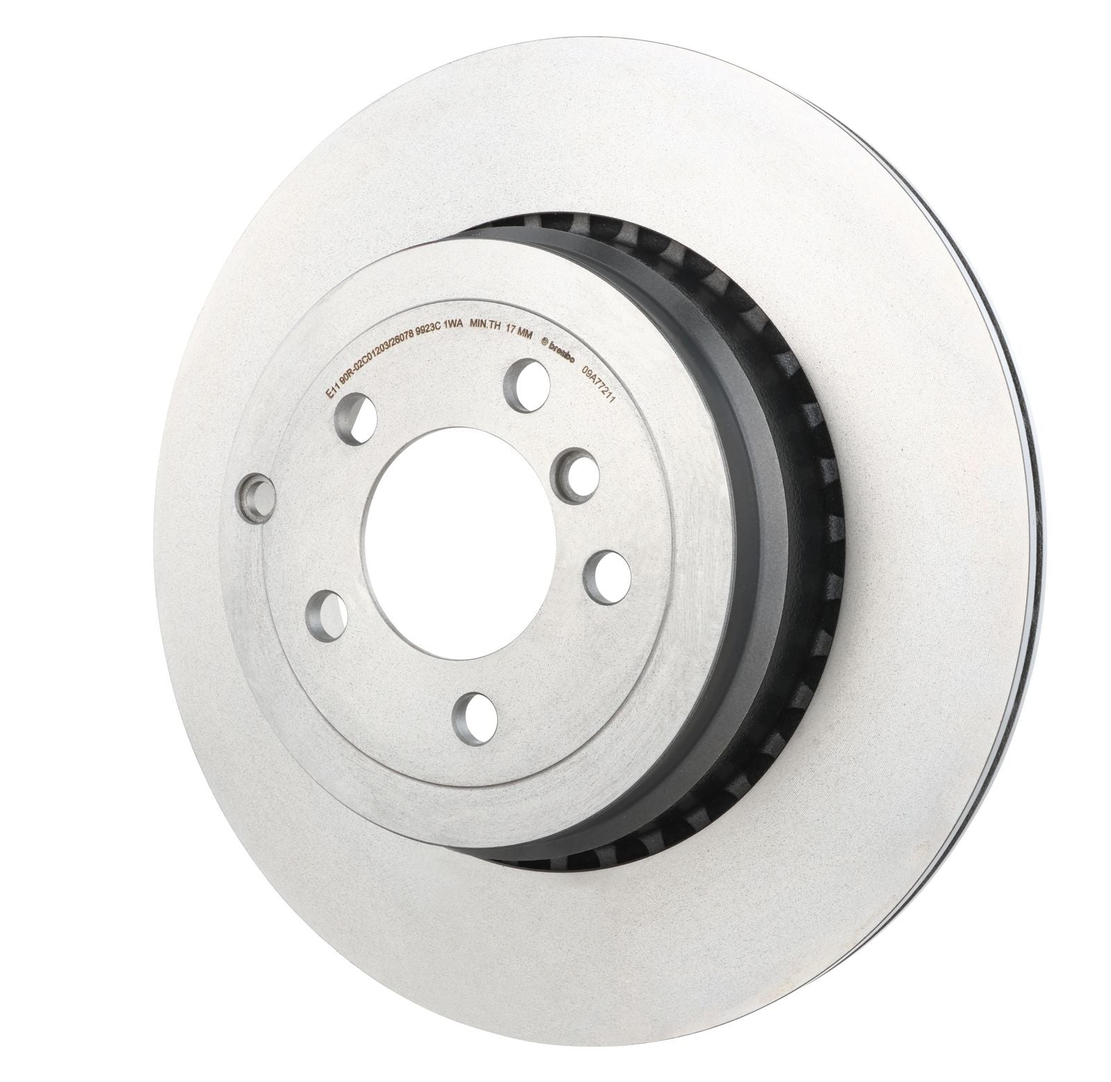 PRIME UV Coated Rear Disc Brake Rotor - 09.A772.11_04