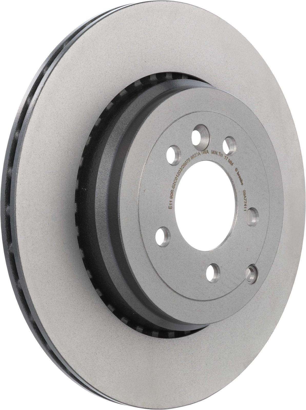 PRIME UV Coated Rear Disc Brake Rotor - 09.A774.11_01