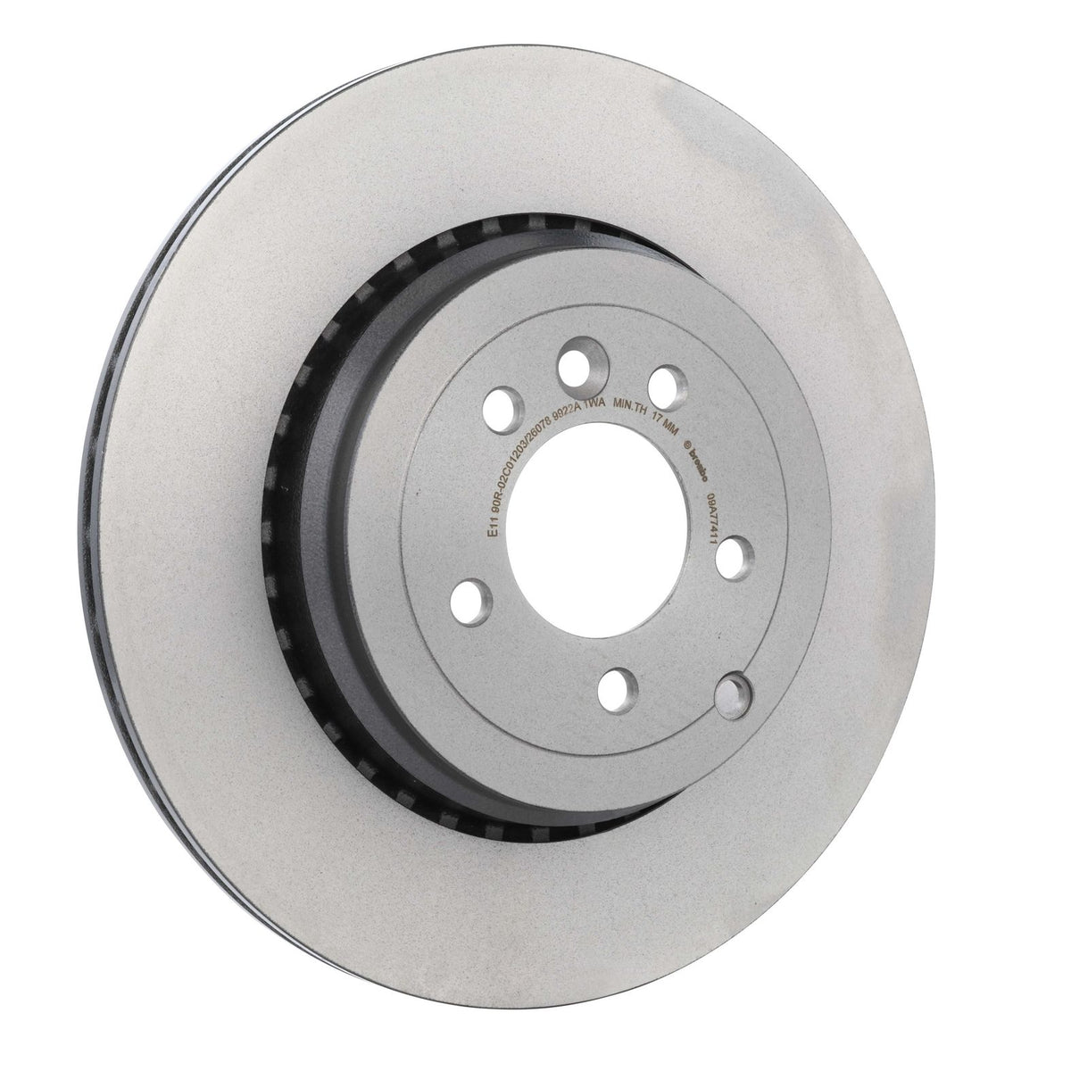 PRIME UV Coated Rear Disc Brake Rotor - 09.A774.11_24