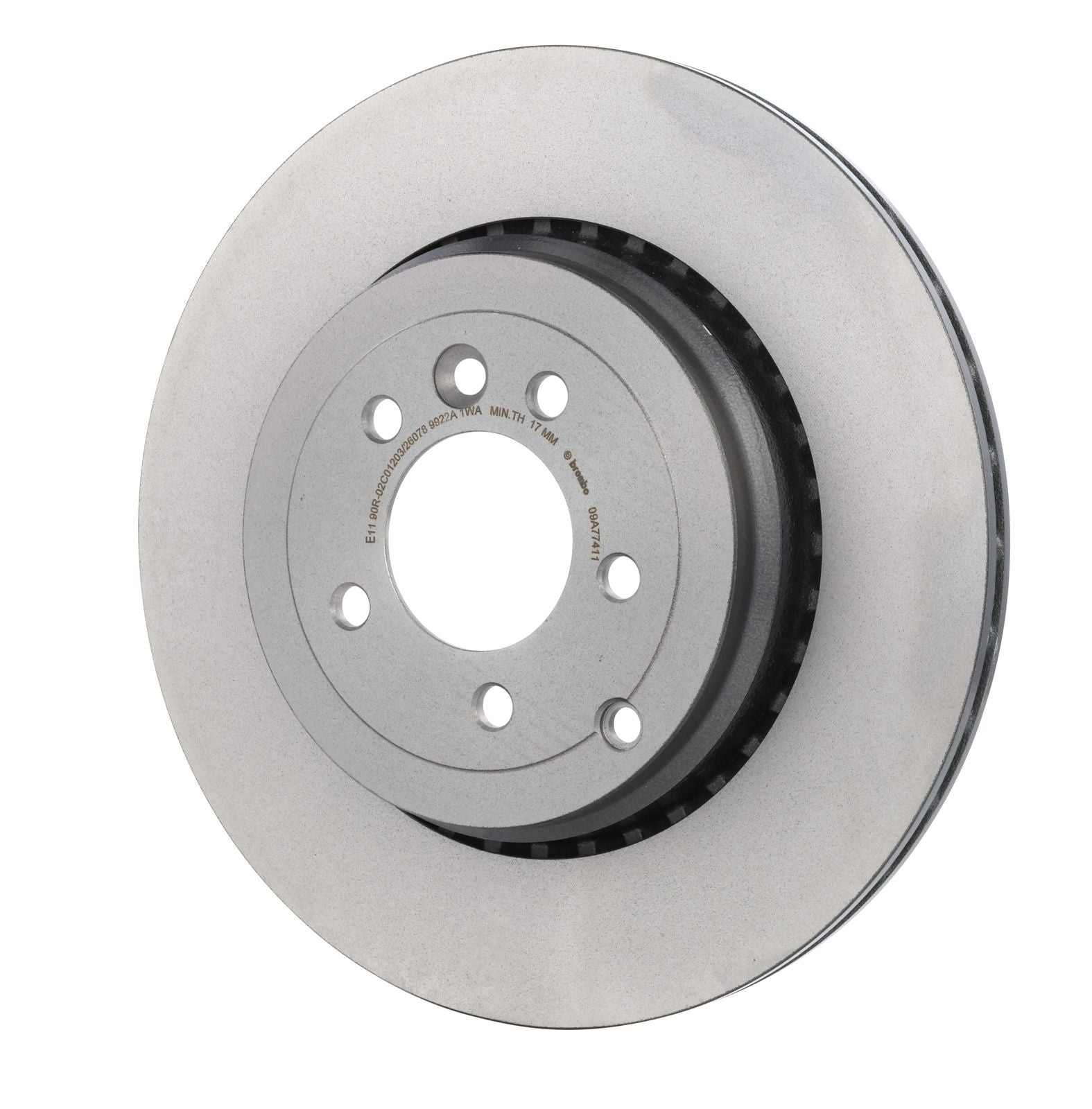 PRIME UV Coated Rear Disc Brake Rotor - 09.A774.11_04
