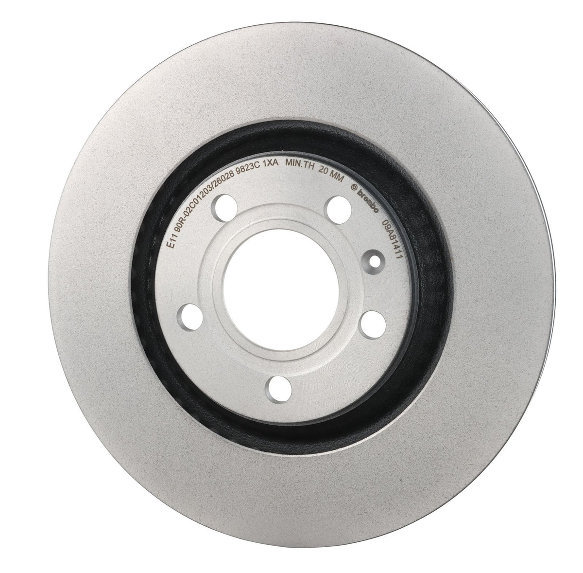 PRIME UV Coated Rear Disc Brake Rotor - 09.A814.11_02