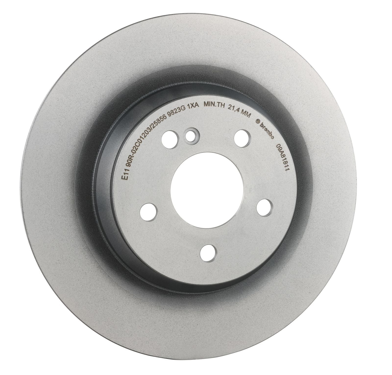 PRIME UV Coated Rear Disc Brake Rotor - 09.A818.11_25