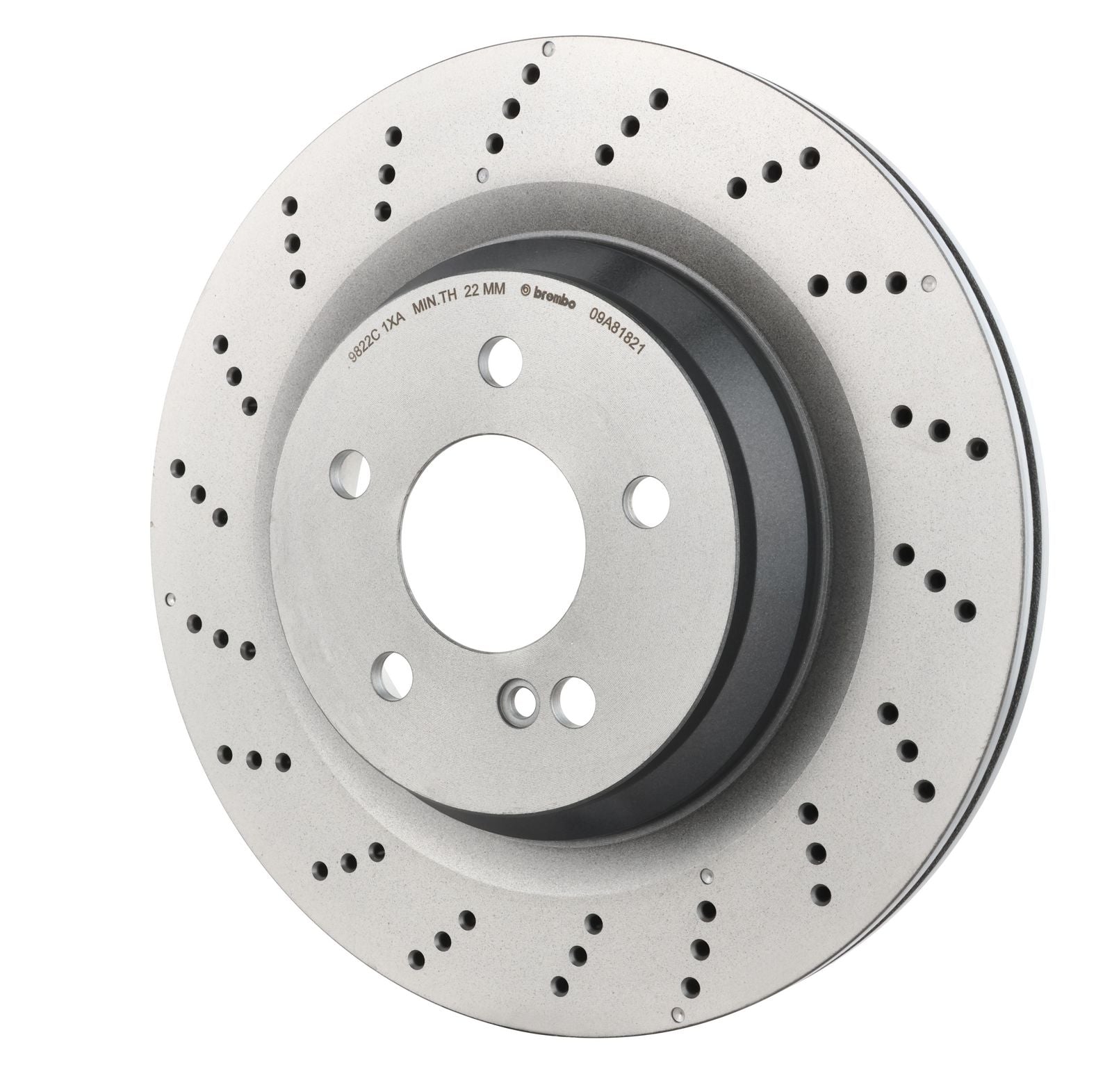 PRIME UV Coated Rear Disc Brake Rotor - 09.A818.21_04
