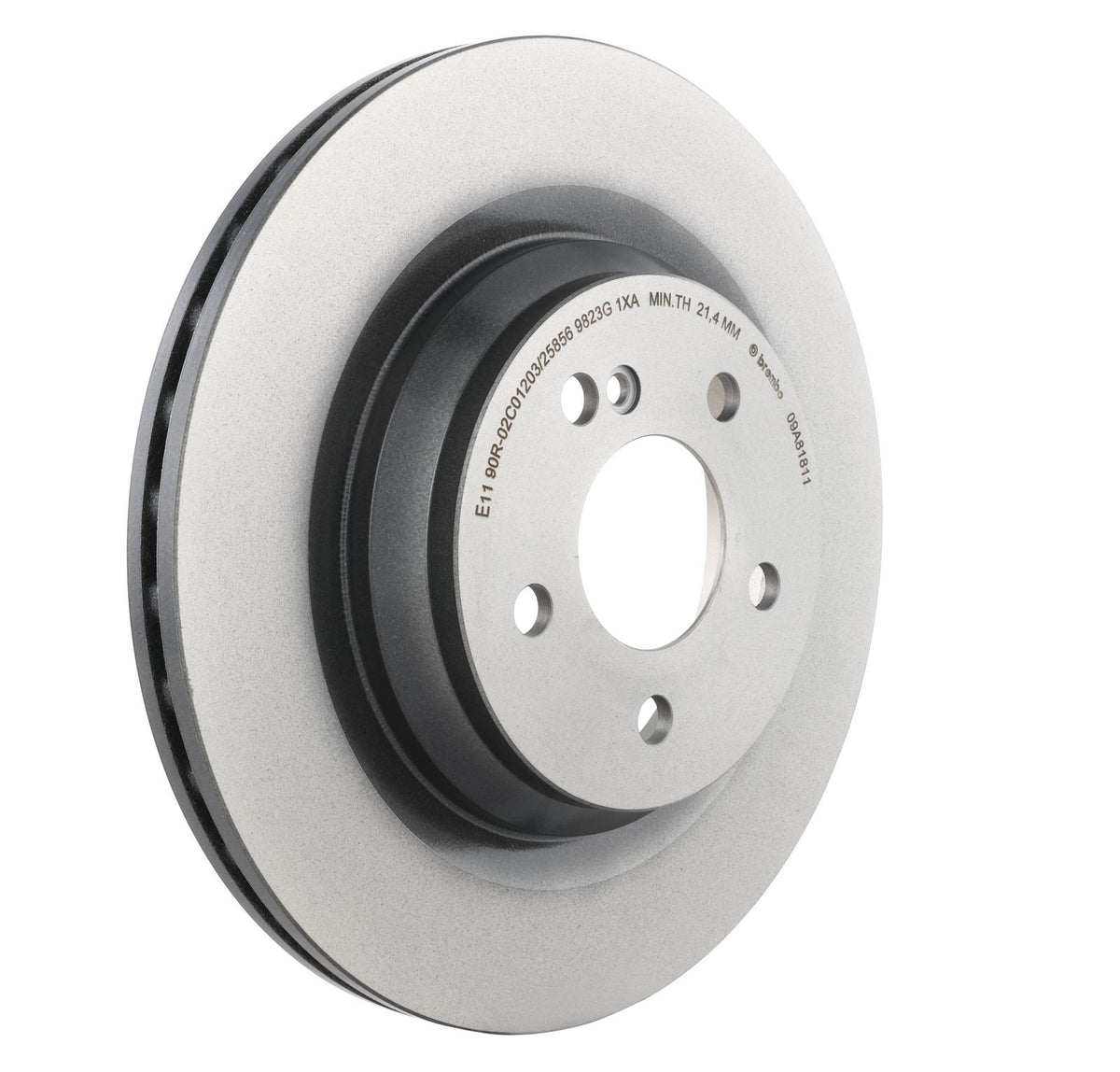 PRIME UV Coated Rear Disc Brake Rotor - 09.A818.11_23
