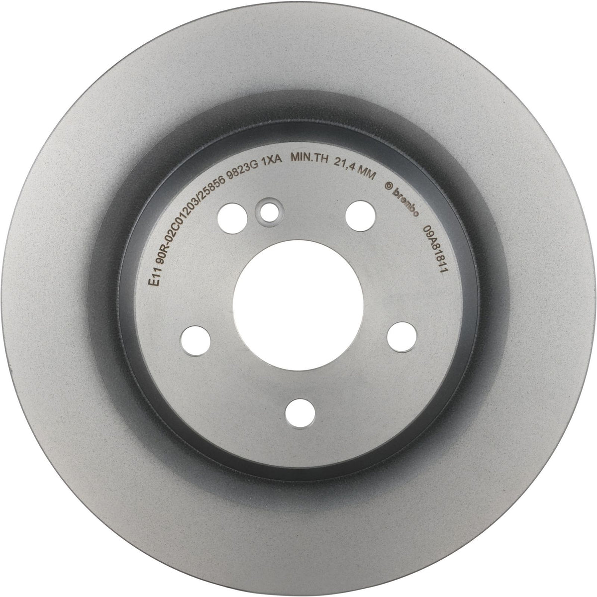 PRIME UV Coated Rear Disc Brake Rotor - 09.A818.11_28