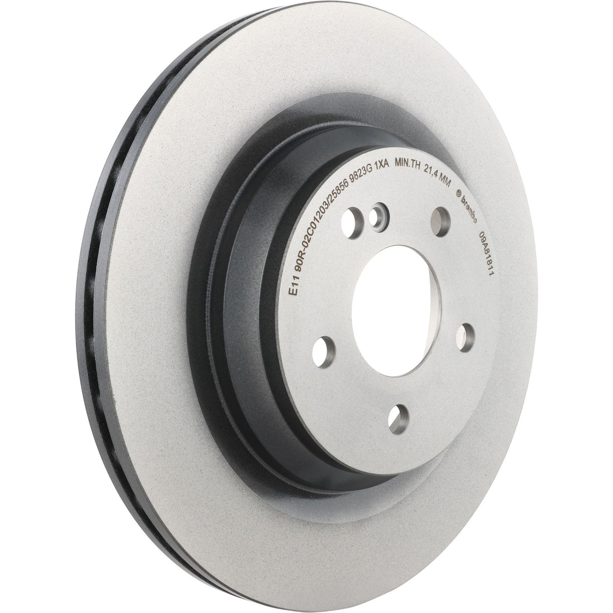 PRIME UV Coated Rear Disc Brake Rotor - 09.A818.11_26