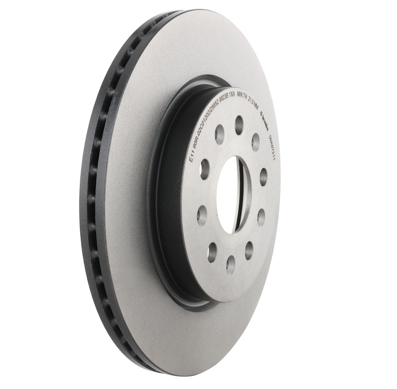 PRIME UV Coated Rear Disc Brake Rotor - 09.A972.11_22