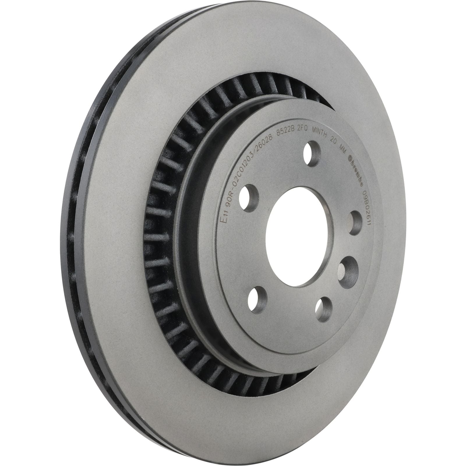 PRIME UV Coated Rear Disc Brake Rotor - 09.B026.11_03