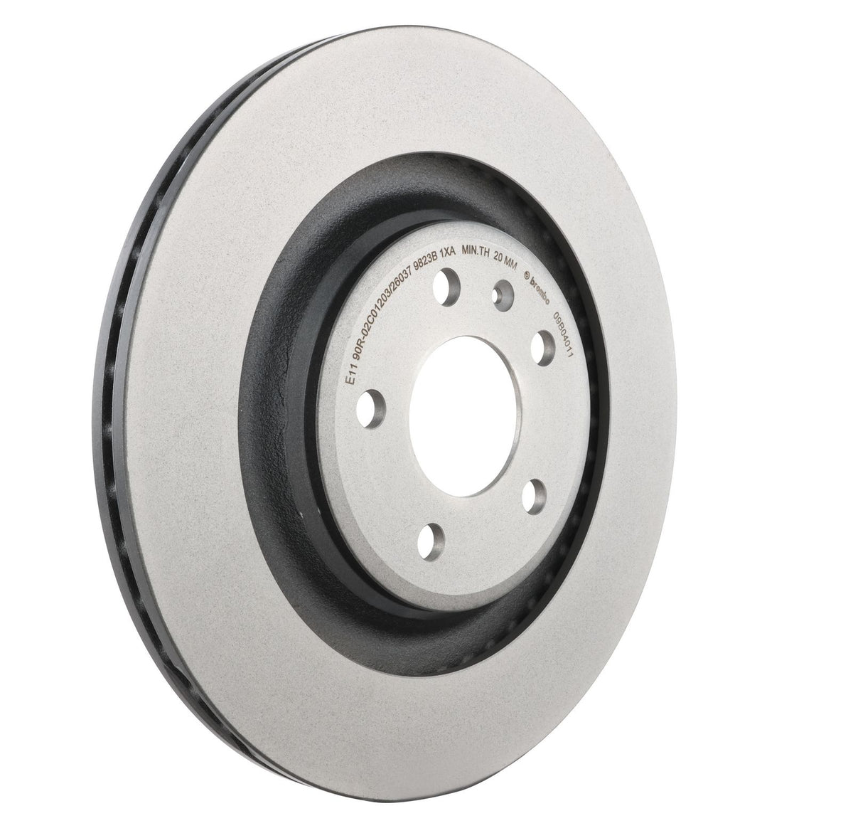PRIME UV Coated Rear Disc Brake Rotor - 09.B040.11_23