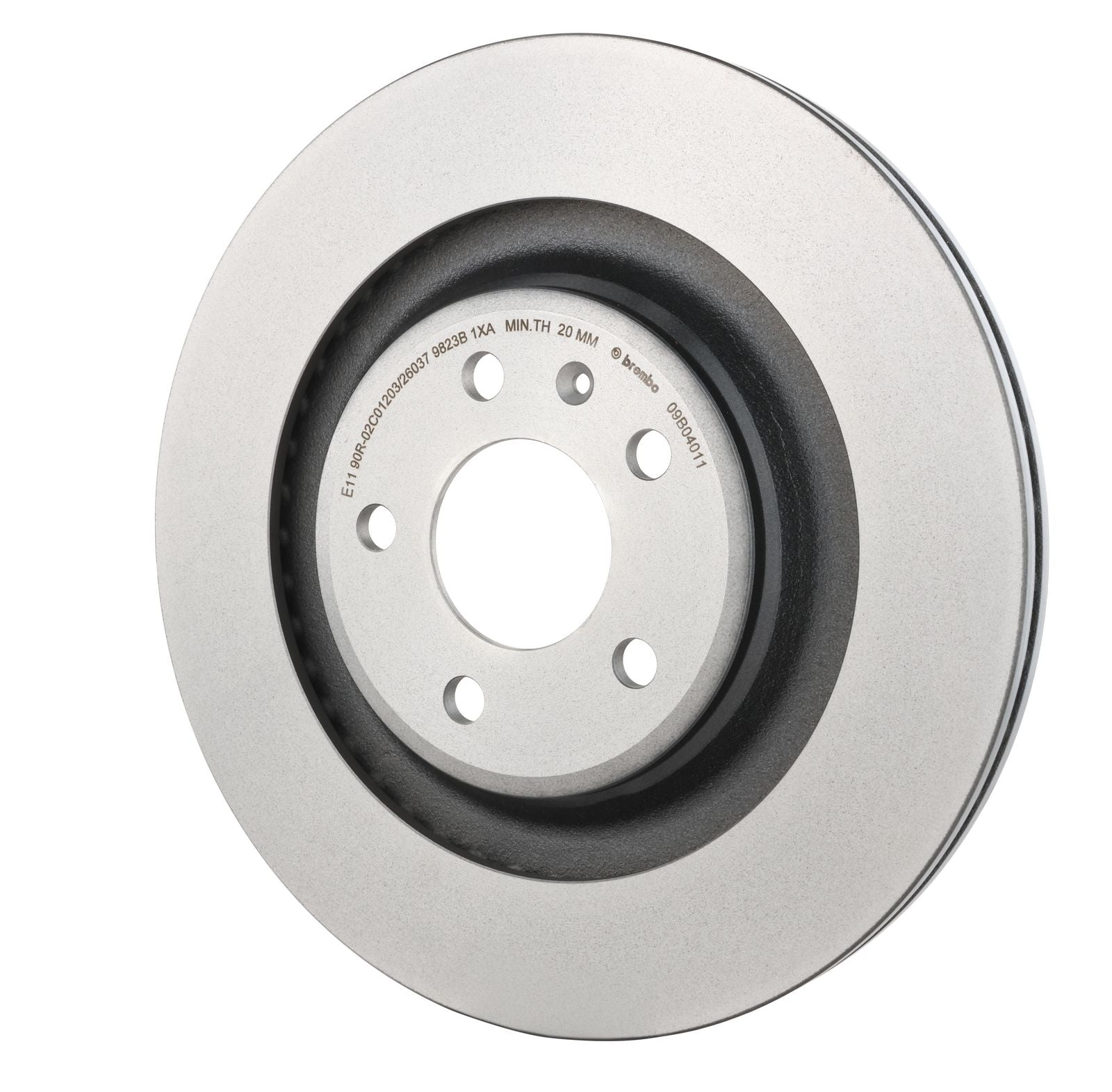 PRIME UV Coated Rear Disc Brake Rotor - 09.B040.11_04