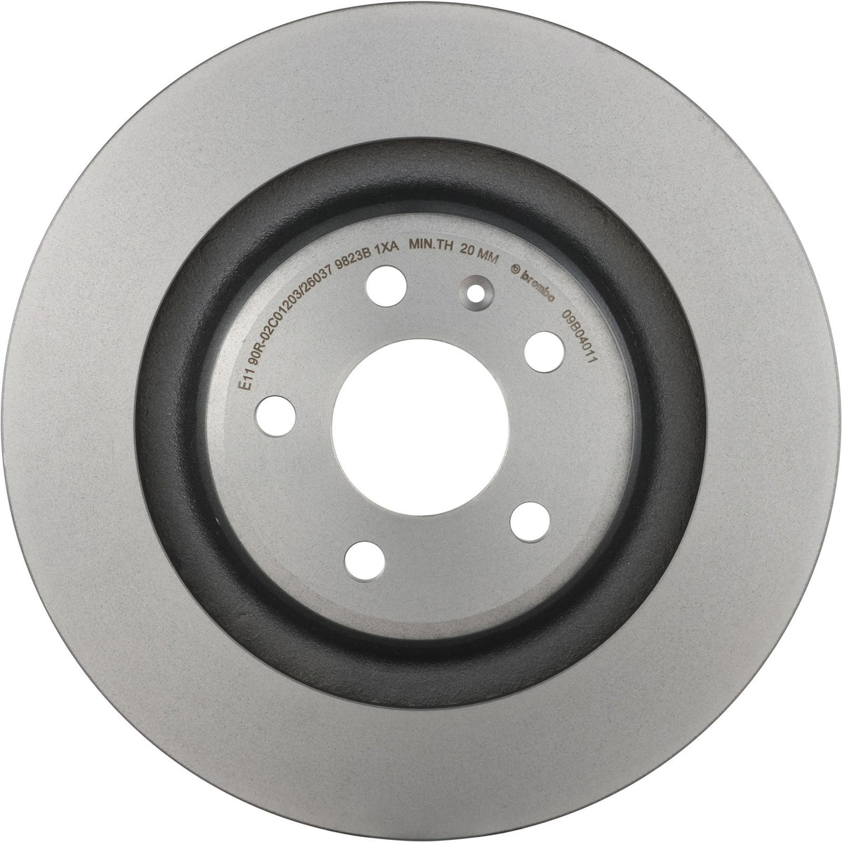 PRIME UV Coated Rear Disc Brake Rotor - 09.B040.11_28