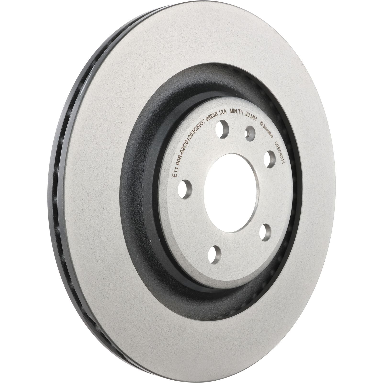 PRIME UV Coated Rear Disc Brake Rotor - 09.B040.11_26