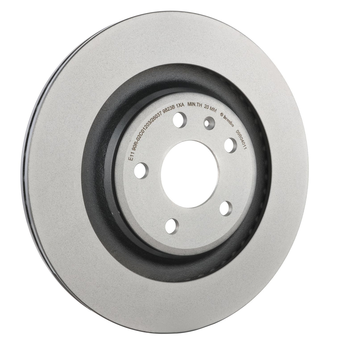 PRIME UV Coated Rear Disc Brake Rotor - 09.B040.11_24