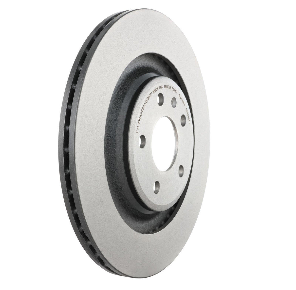 PRIME UV Coated Rear Disc Brake Rotor - 09.B040.11_22