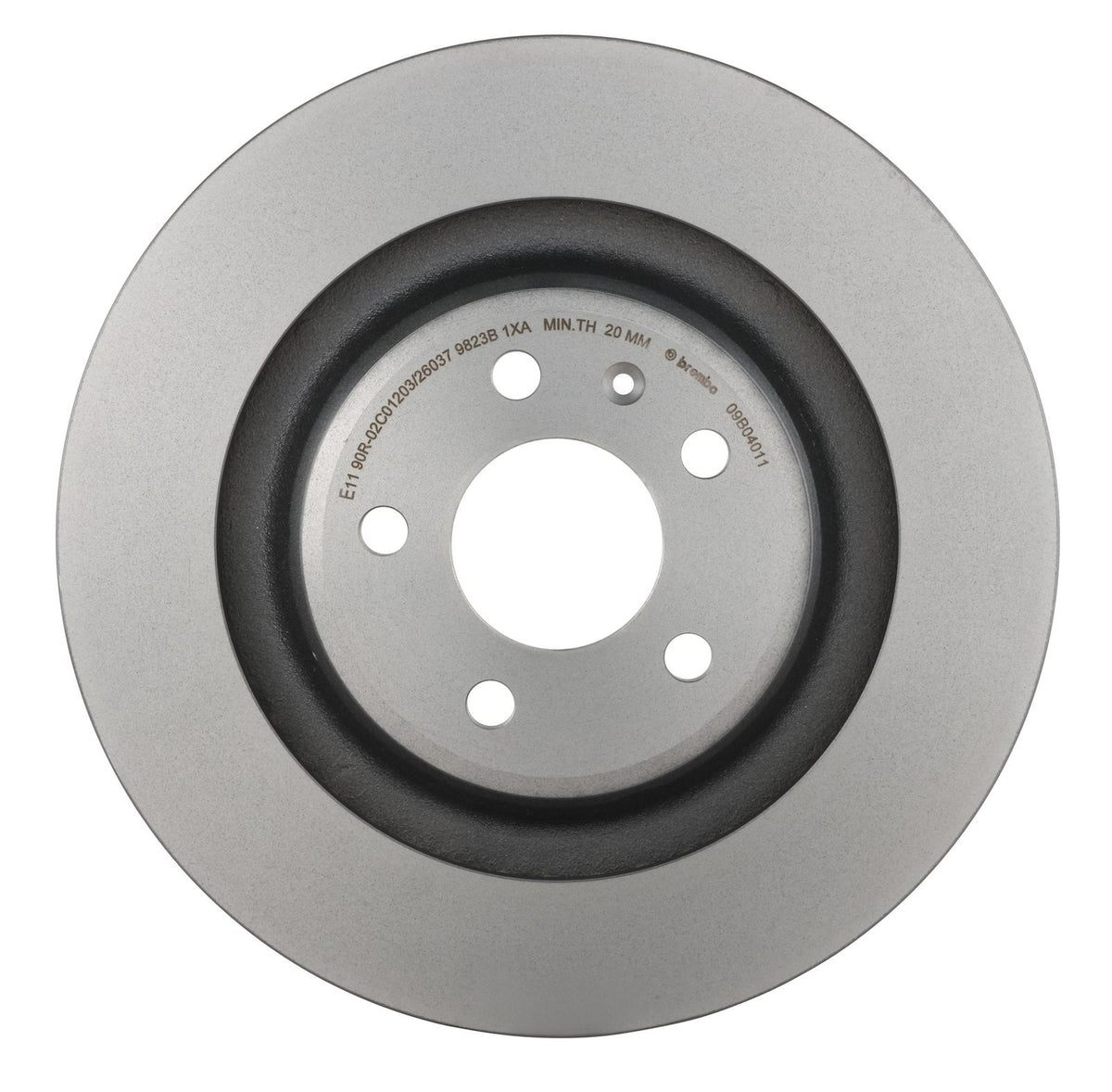 PRIME UV Coated Rear Disc Brake Rotor - 09.B040.11_02