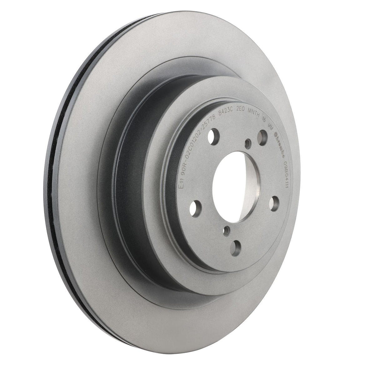 PRIME UV Coated Rear Disc Brake Rotor - 09.B041.11_28