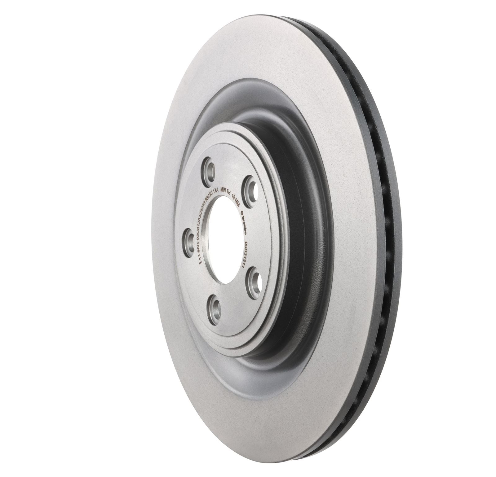 PRIME UV Coated Rear Disc Brake Rotor - 09.B312.11_11