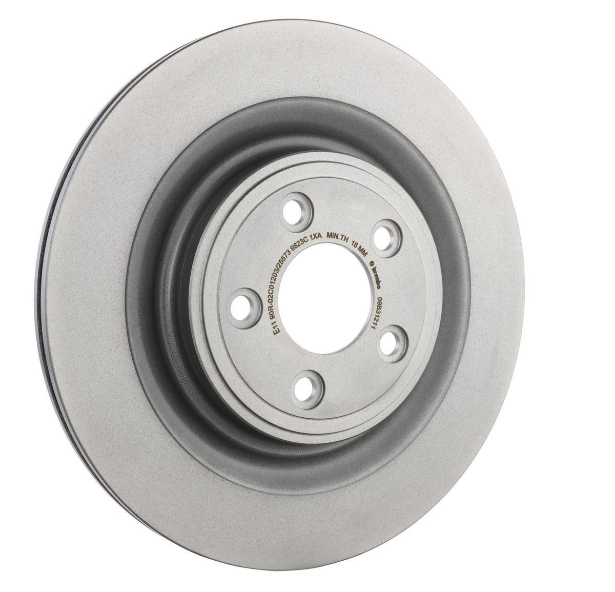 PRIME UV Coated Rear Disc Brake Rotor - 09.B312.11_29