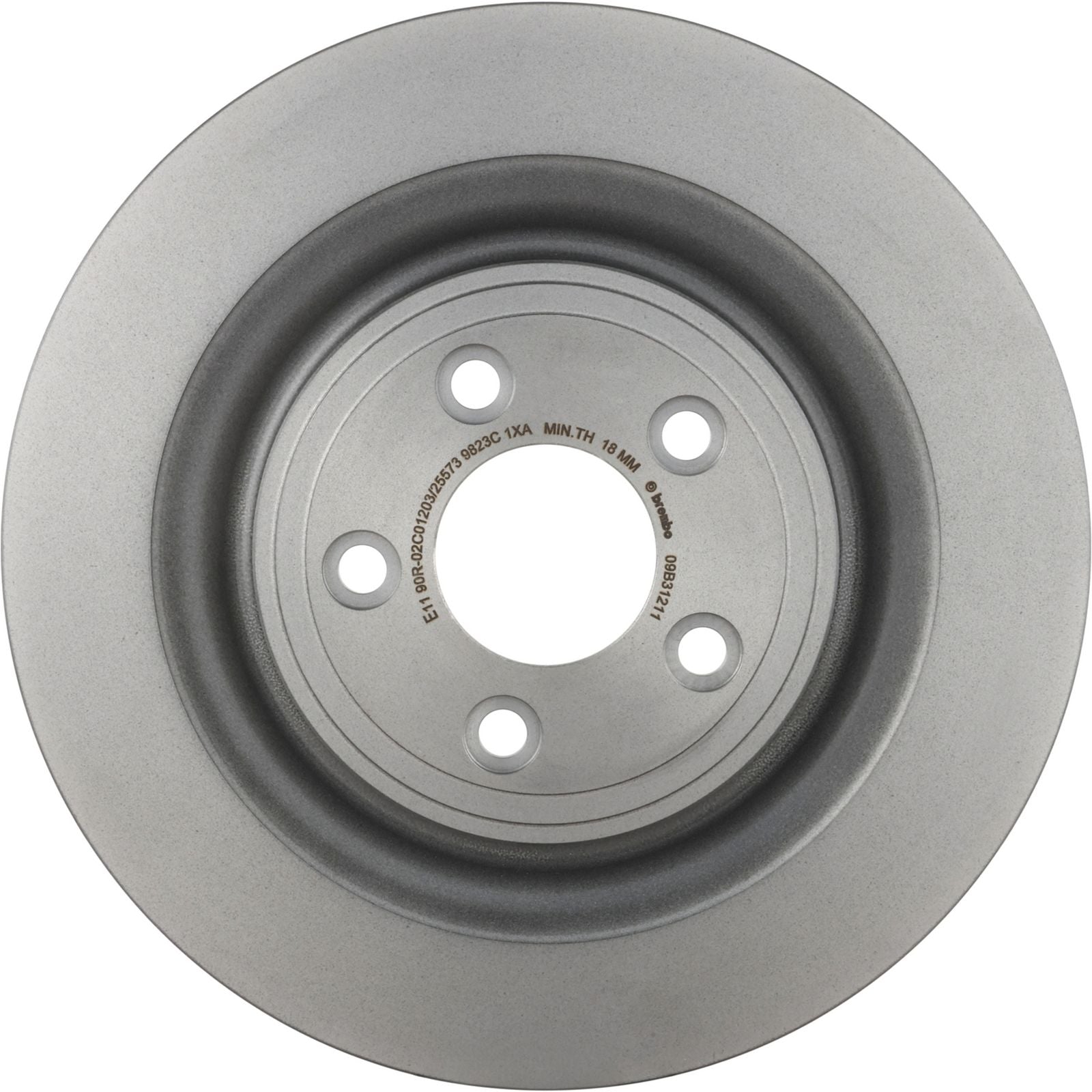 PRIME UV Coated Rear Disc Brake Rotor - 09.B312.11_03
