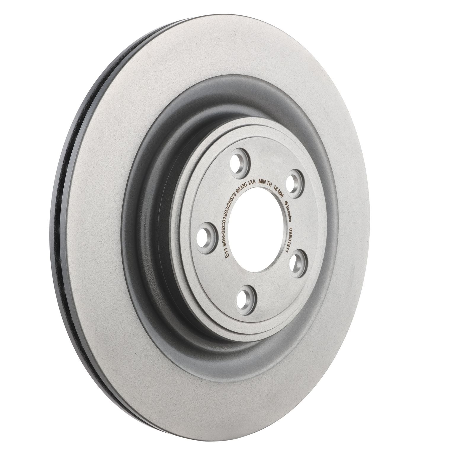 PRIME UV Coated Rear Disc Brake Rotor - 09.B312.11_28