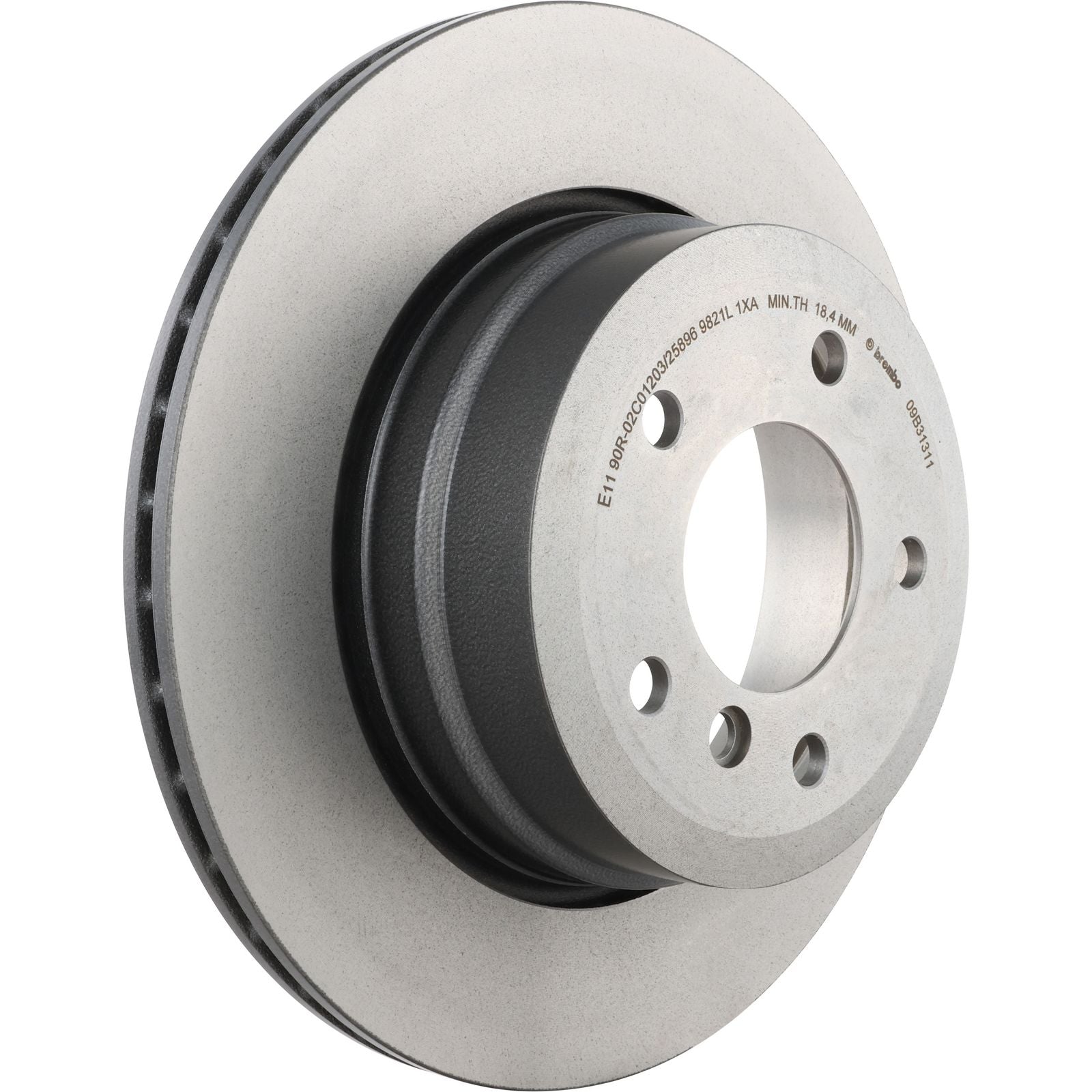PRIME UV Coated Rear Disc Brake Rotor - 09.B313.11_26