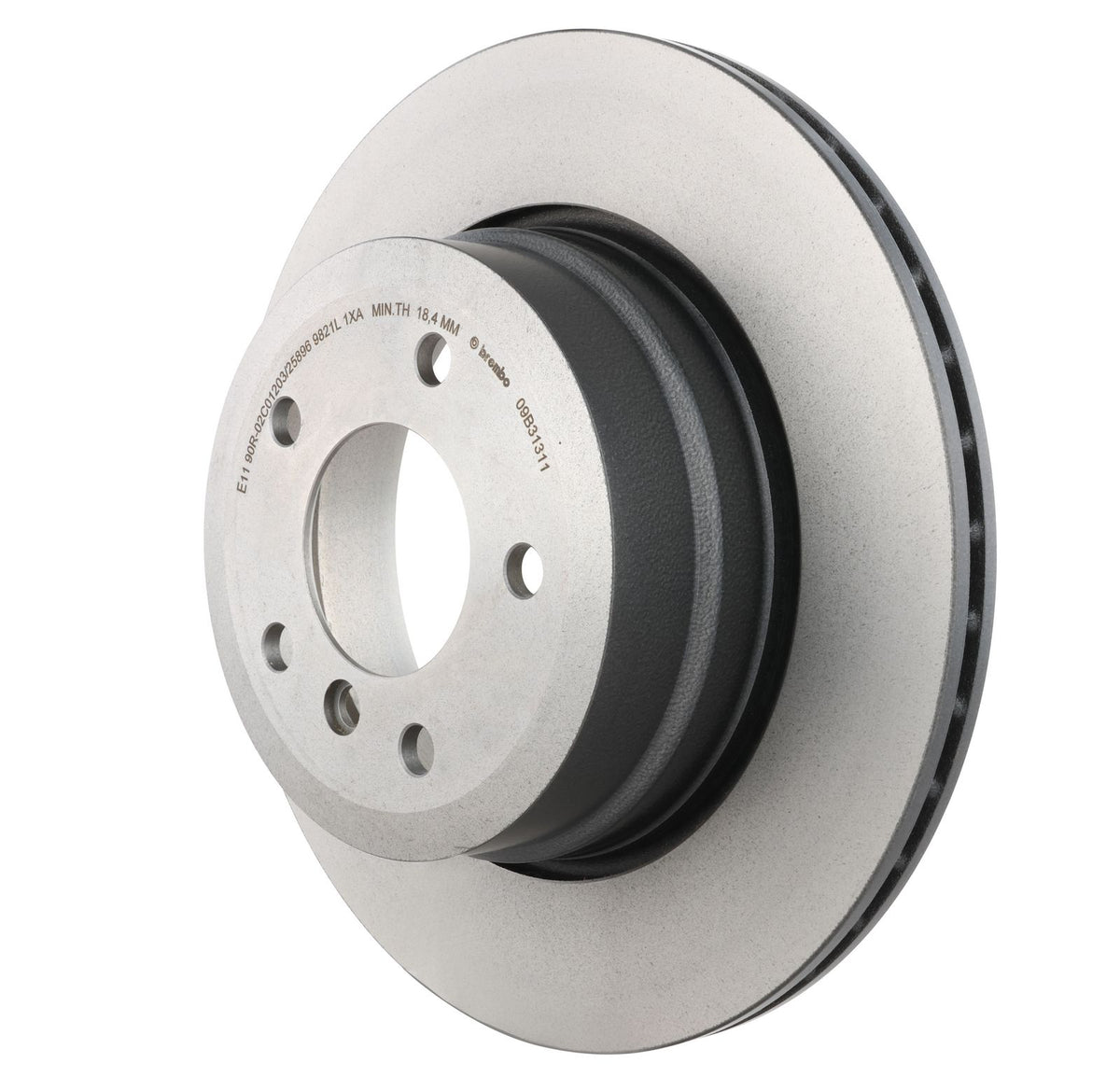 PRIME UV Coated Rear Disc Brake Rotor - 09.B313.11_05