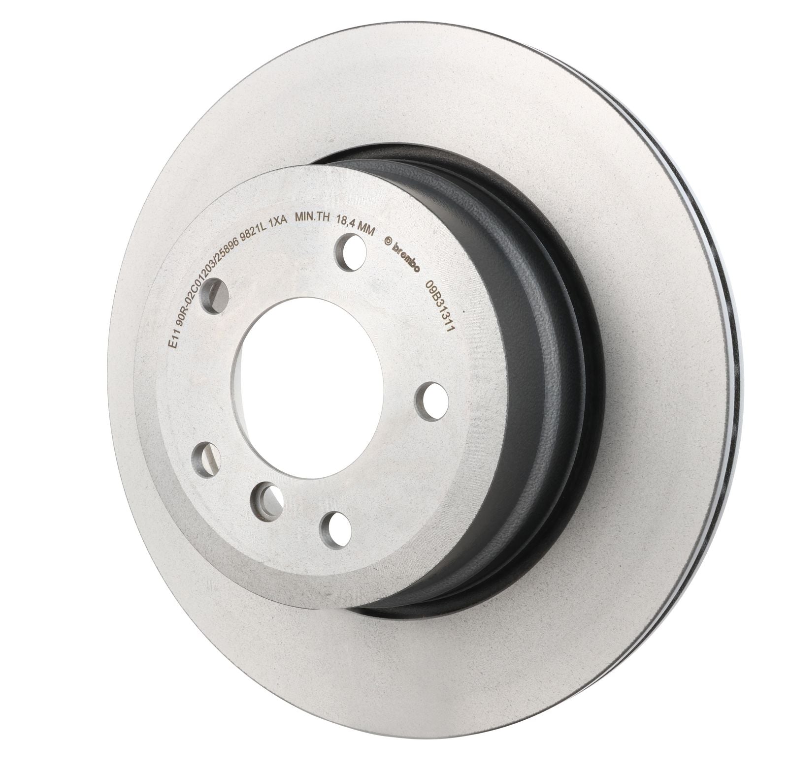 PRIME UV Coated Rear Disc Brake Rotor - 09.B313.11_04