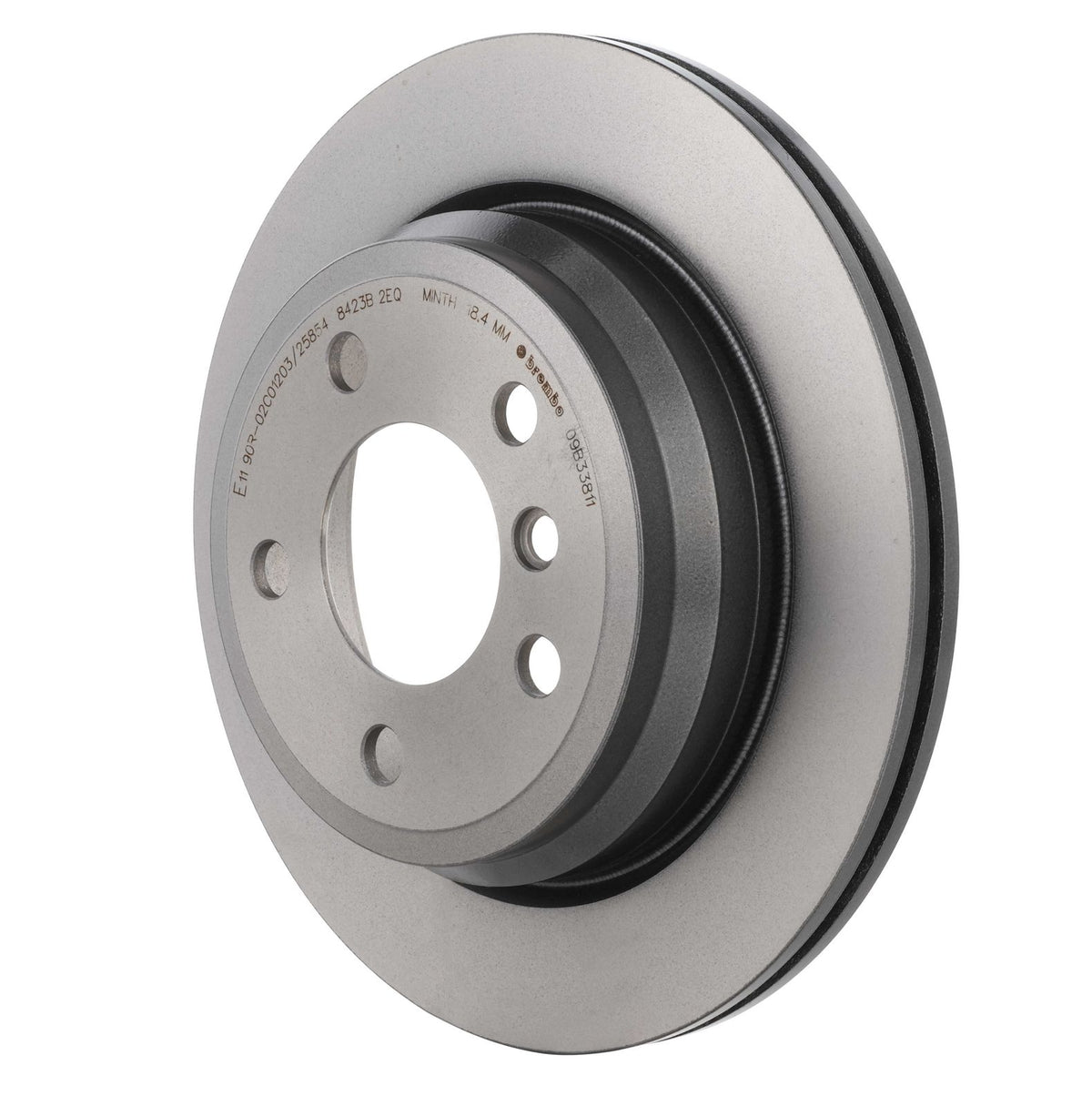 PRIME UV Coated Rear Disc Brake Rotor - 09.B338.11_11