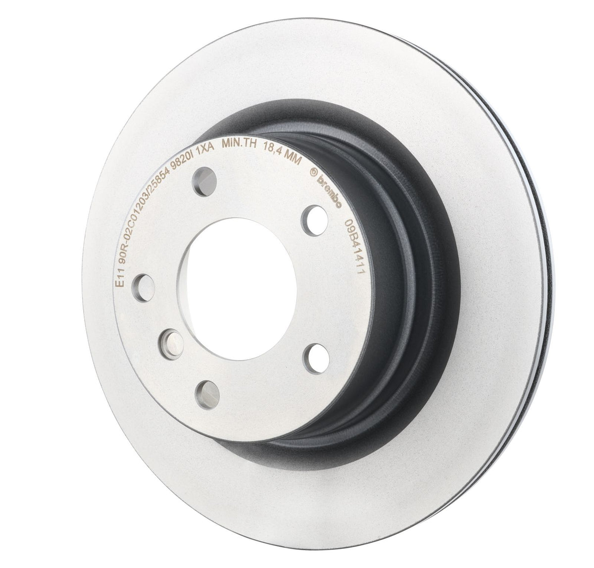 PRIME UV Coated Rear Disc Brake Rotor - 09.B414.11_04