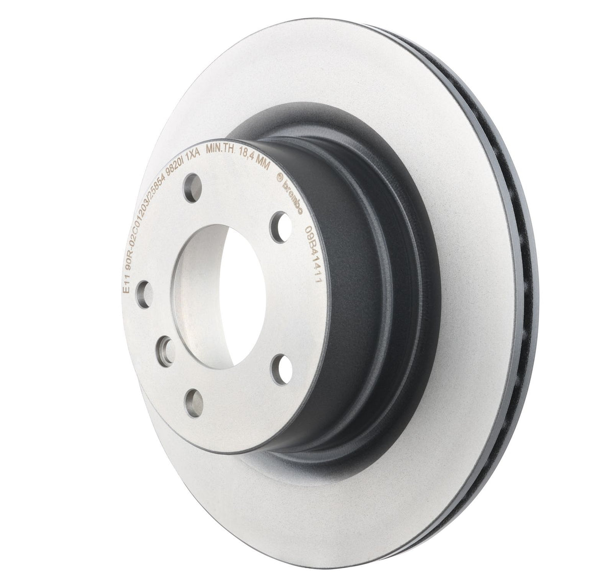 PRIME UV Coated Rear Disc Brake Rotor - 09.B414.11_05